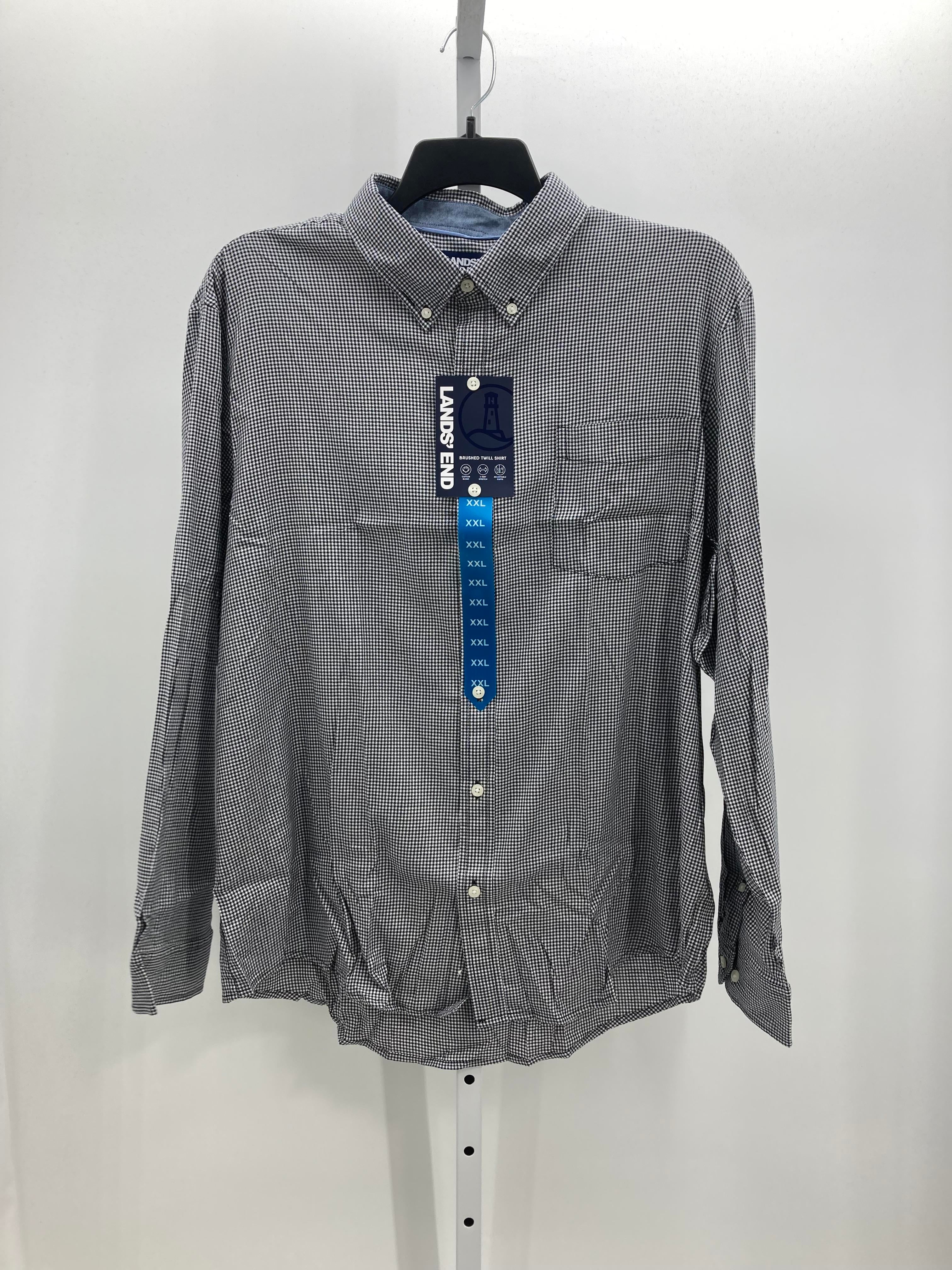 NEW WHITE PLAID BTN DOWN