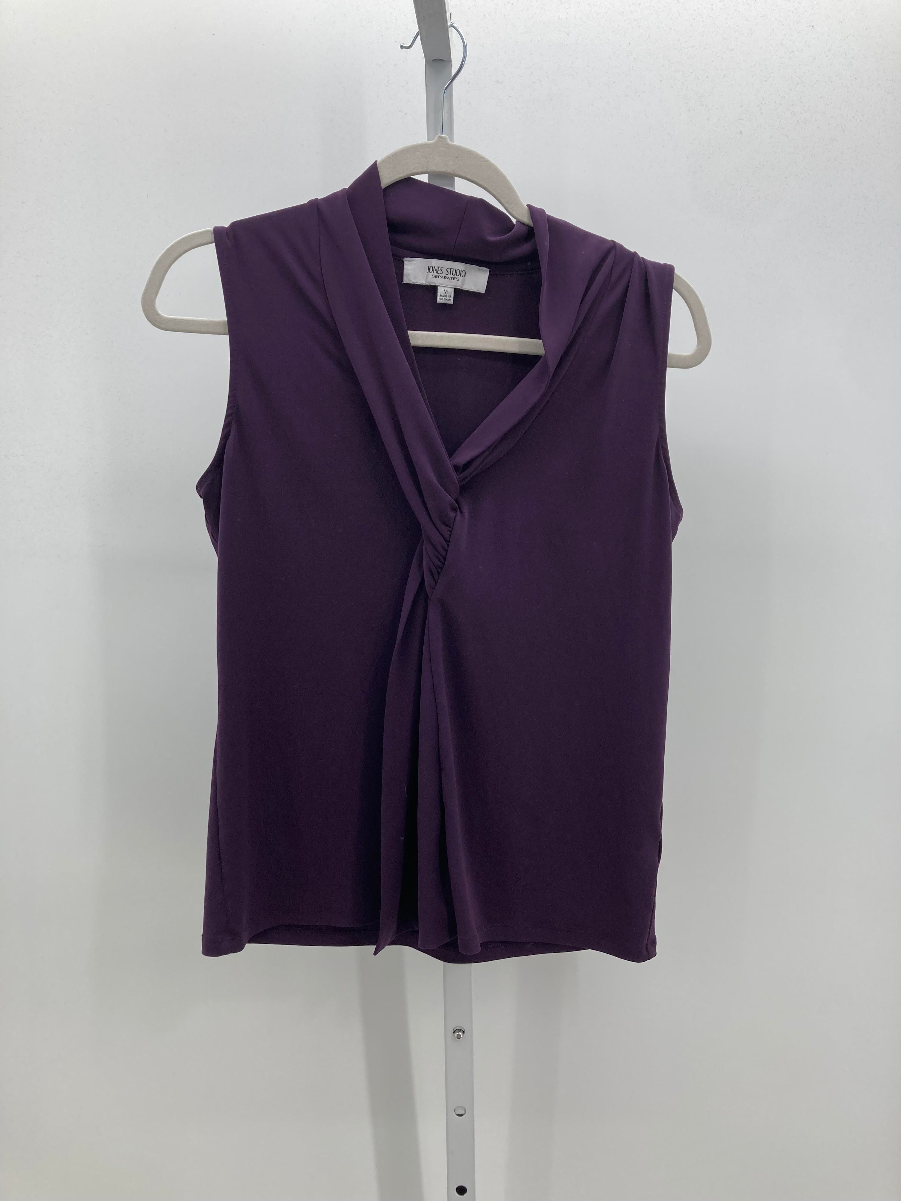 Jones Studio Size Medium Misses Sleeveless Shirt