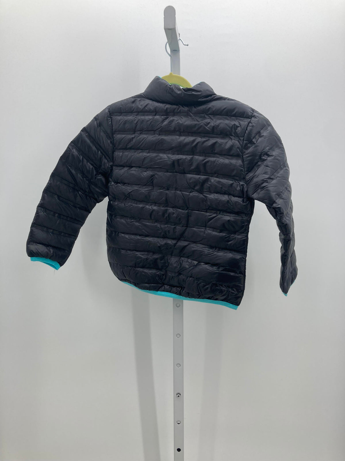 BLUE ZIP UP PUFF