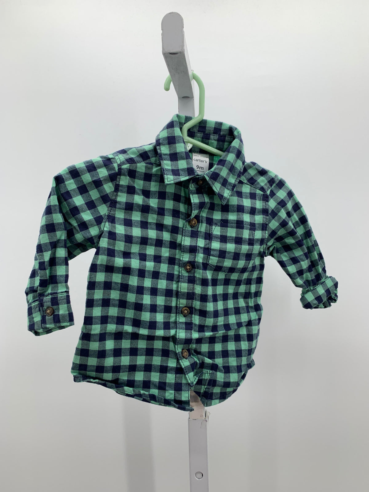 NAVY PLAID