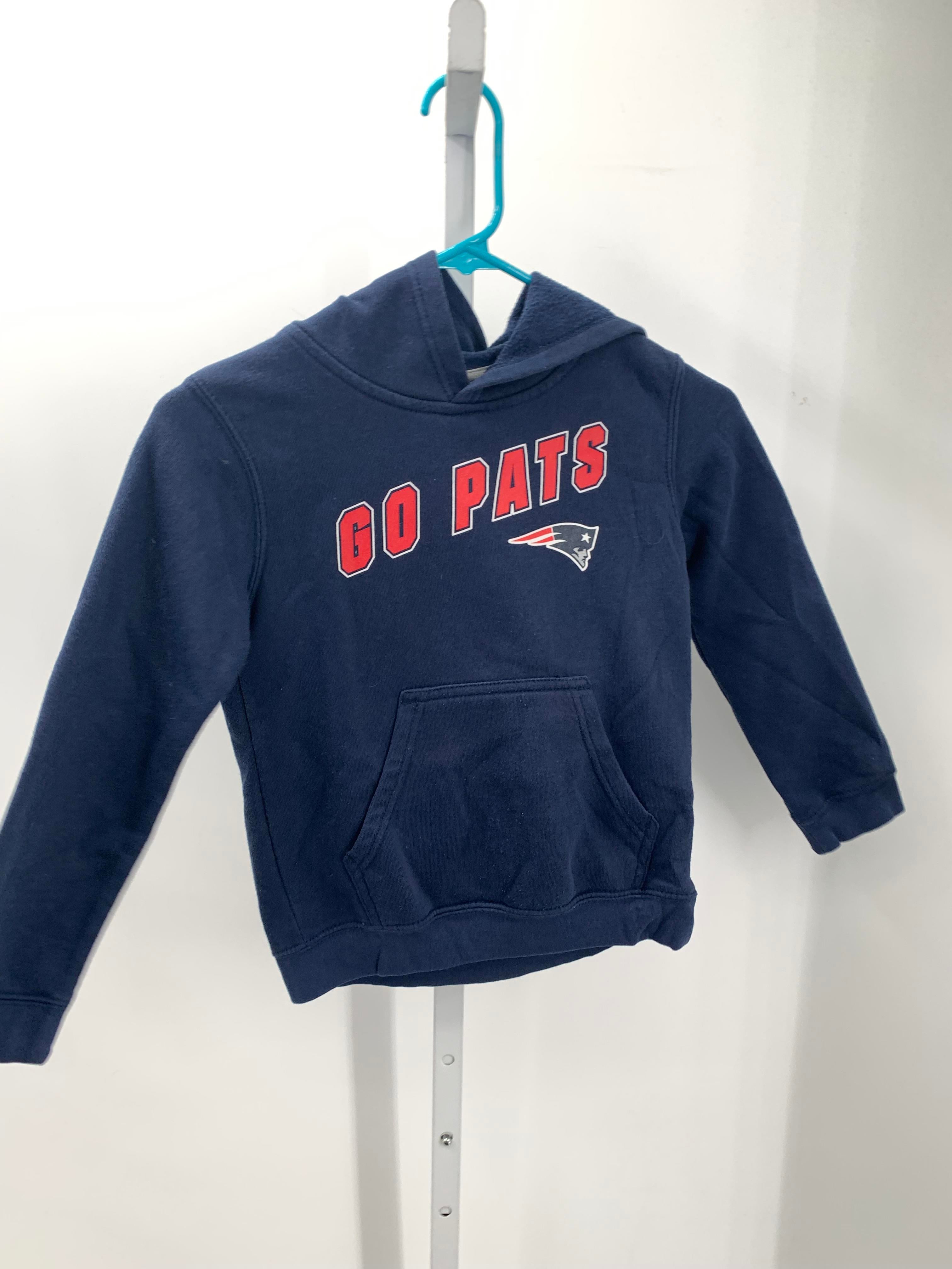 GO PATS HOODED KNIT