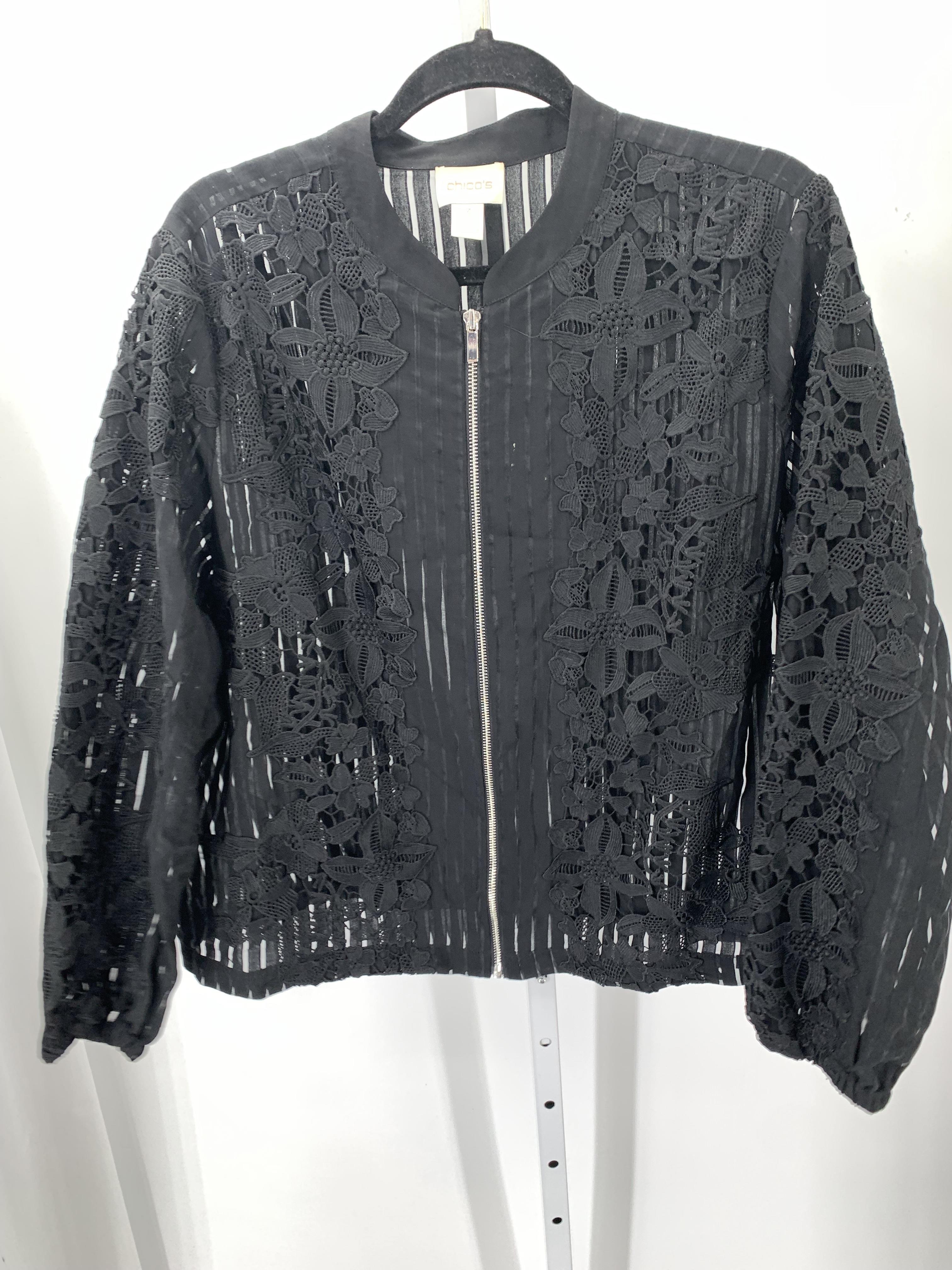 Chico's Size Large Misses Lightweight Jacket