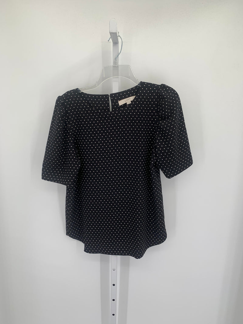 Loft Size Small Misses Short Sleeve Shirt