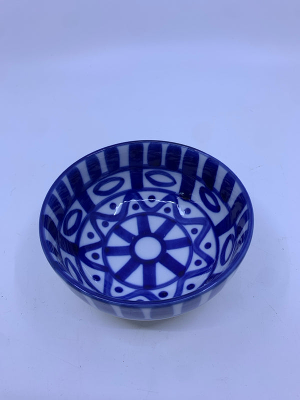 BLUE AND WHITE DANSK BOWL.