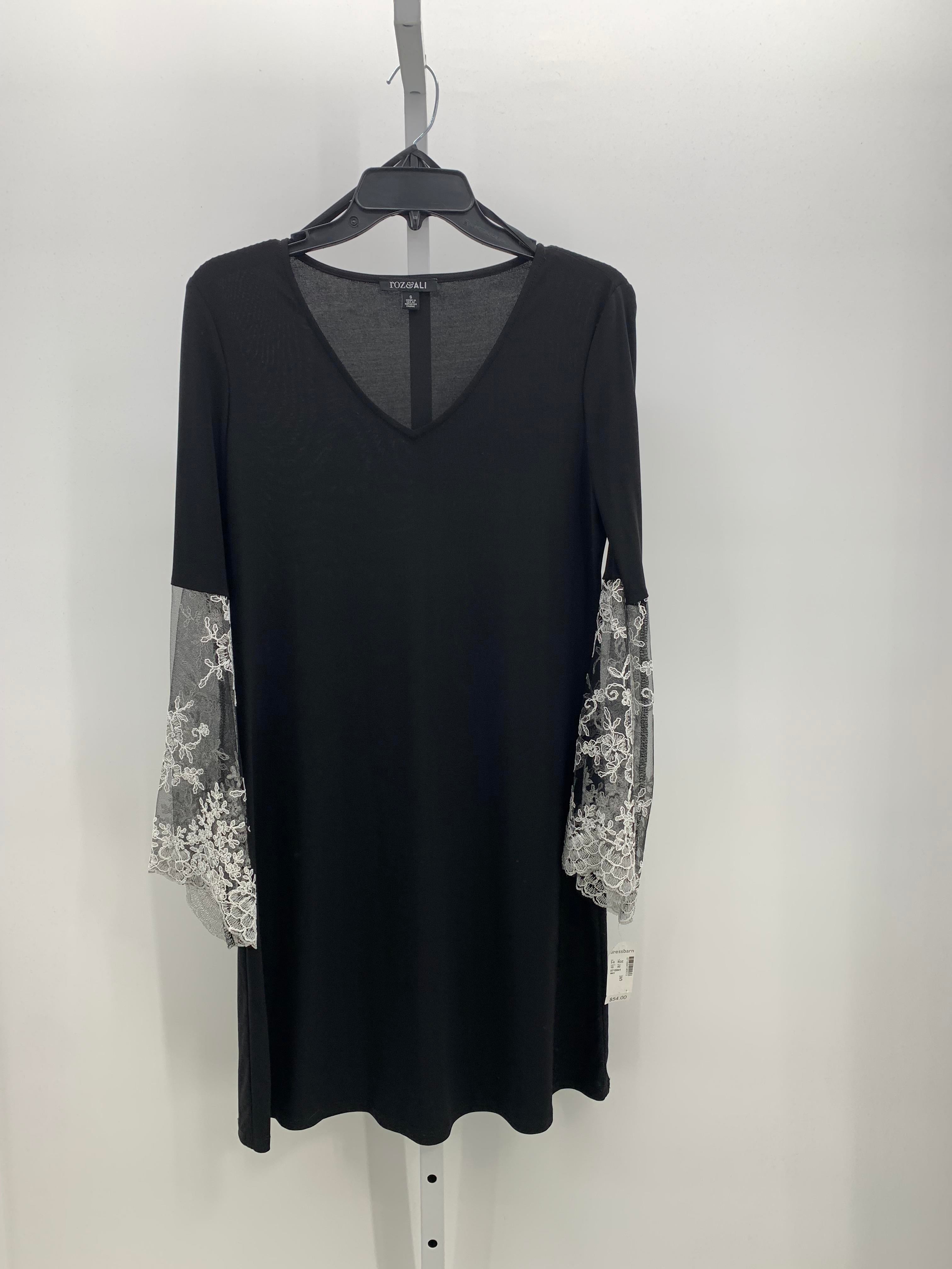 Roz & Ali Size Small Misses 3/4 Sleeve Dress