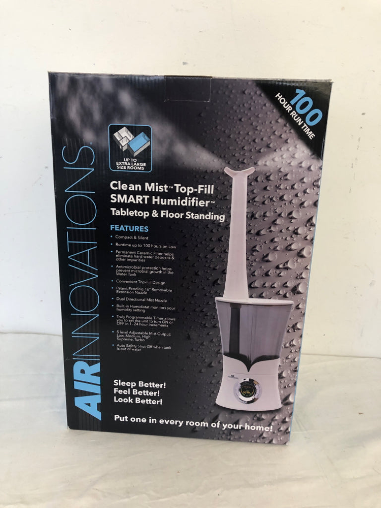 NIB AIRINNOVATIONS CLEAN MIST HUMIDIFIER.