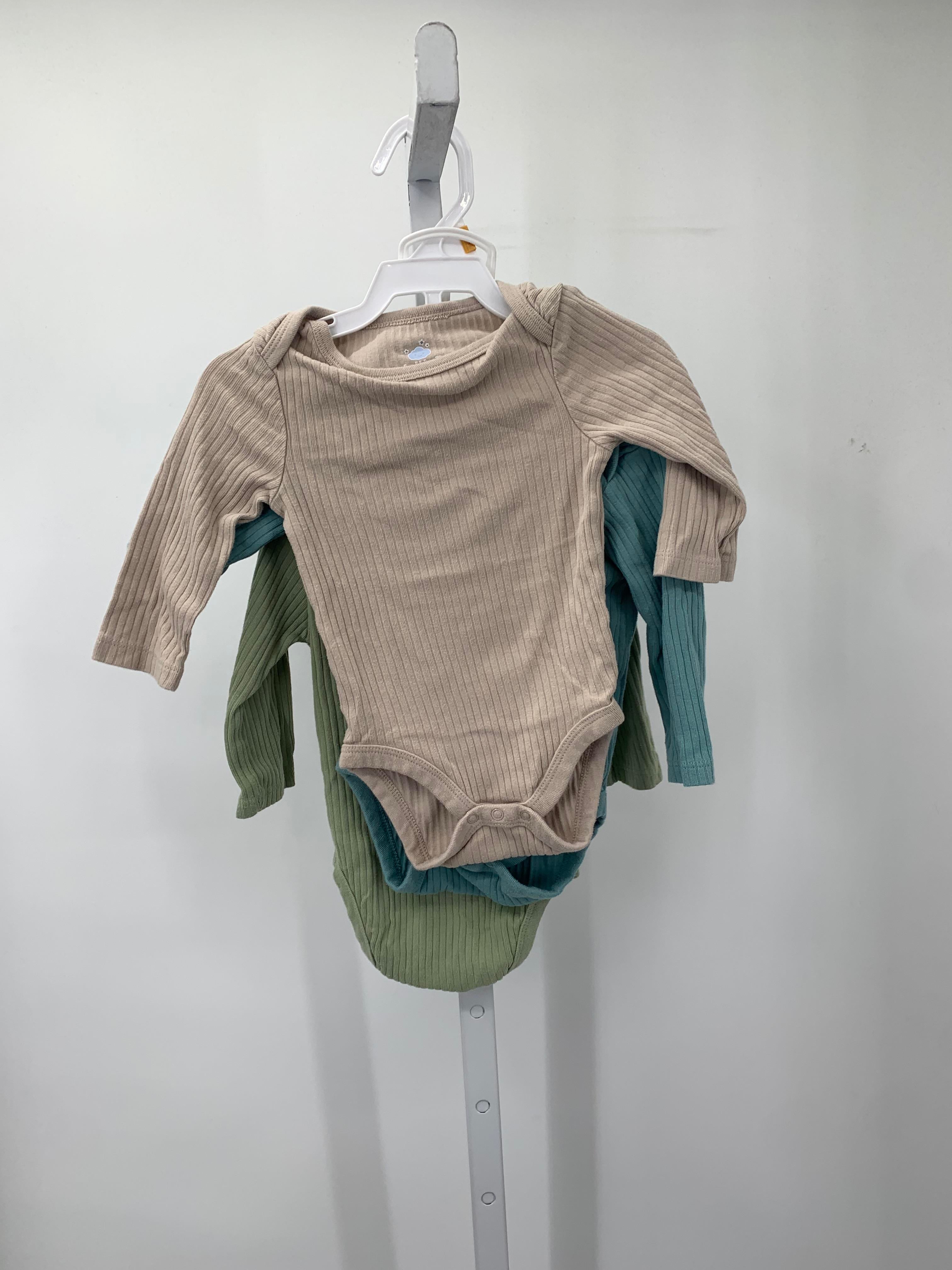 LONG SLV BODY SUIT RIBBED