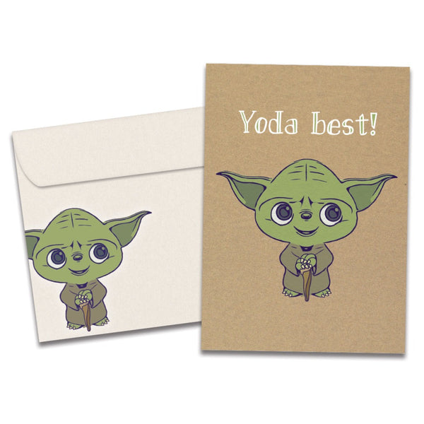 Yoda Best, Thank You Card