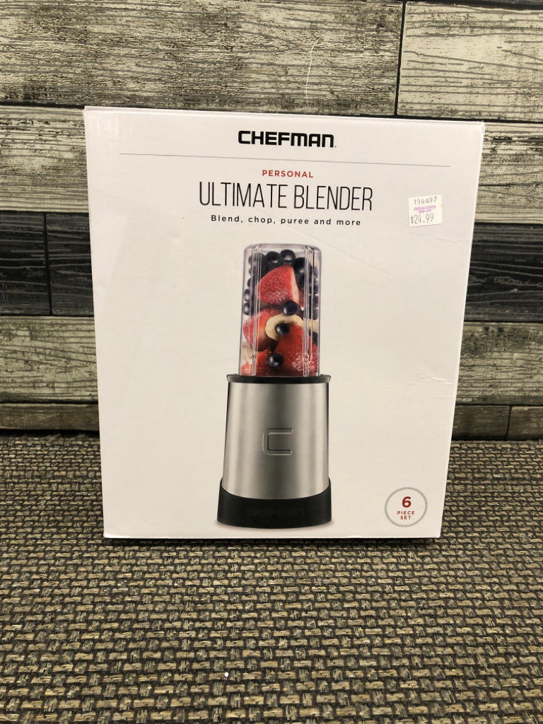 NIB CHEFMAN ULTIMATE BLENDER.