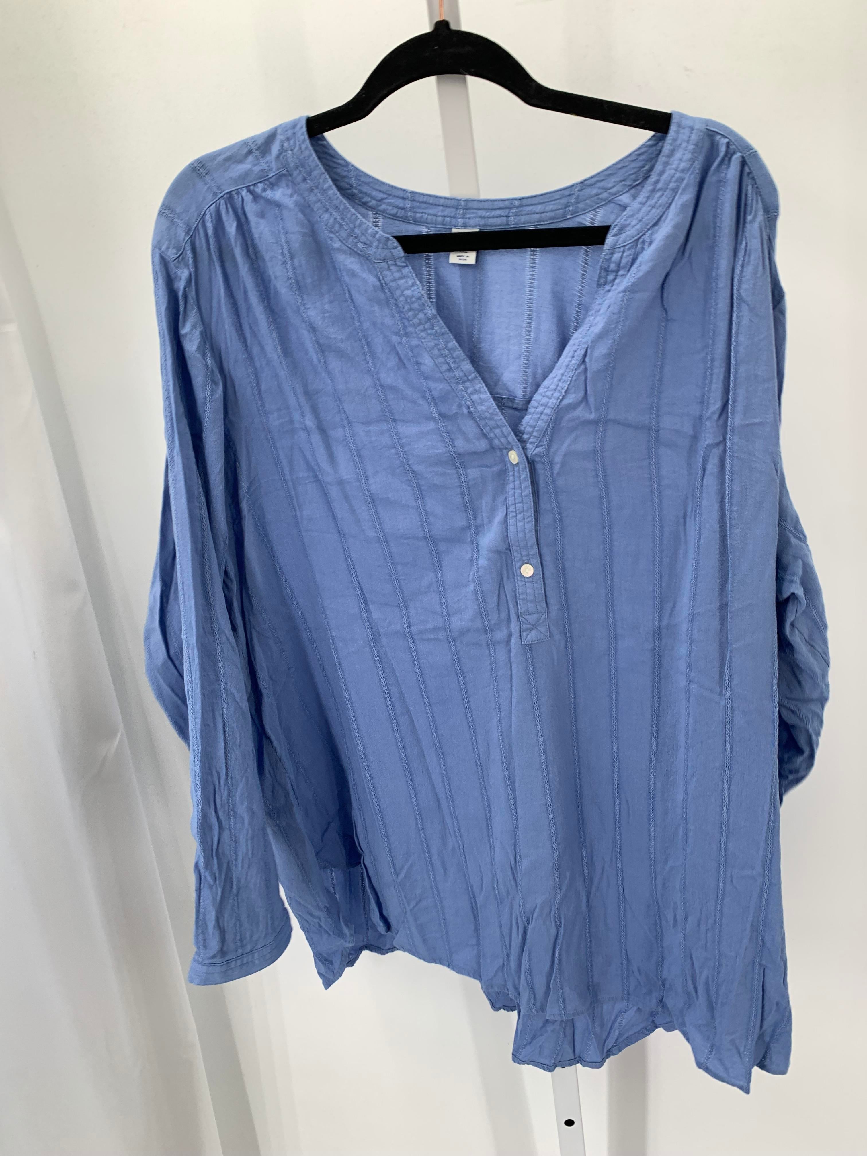 Old Navy Size XXL Misses Long Sleeve Shirt