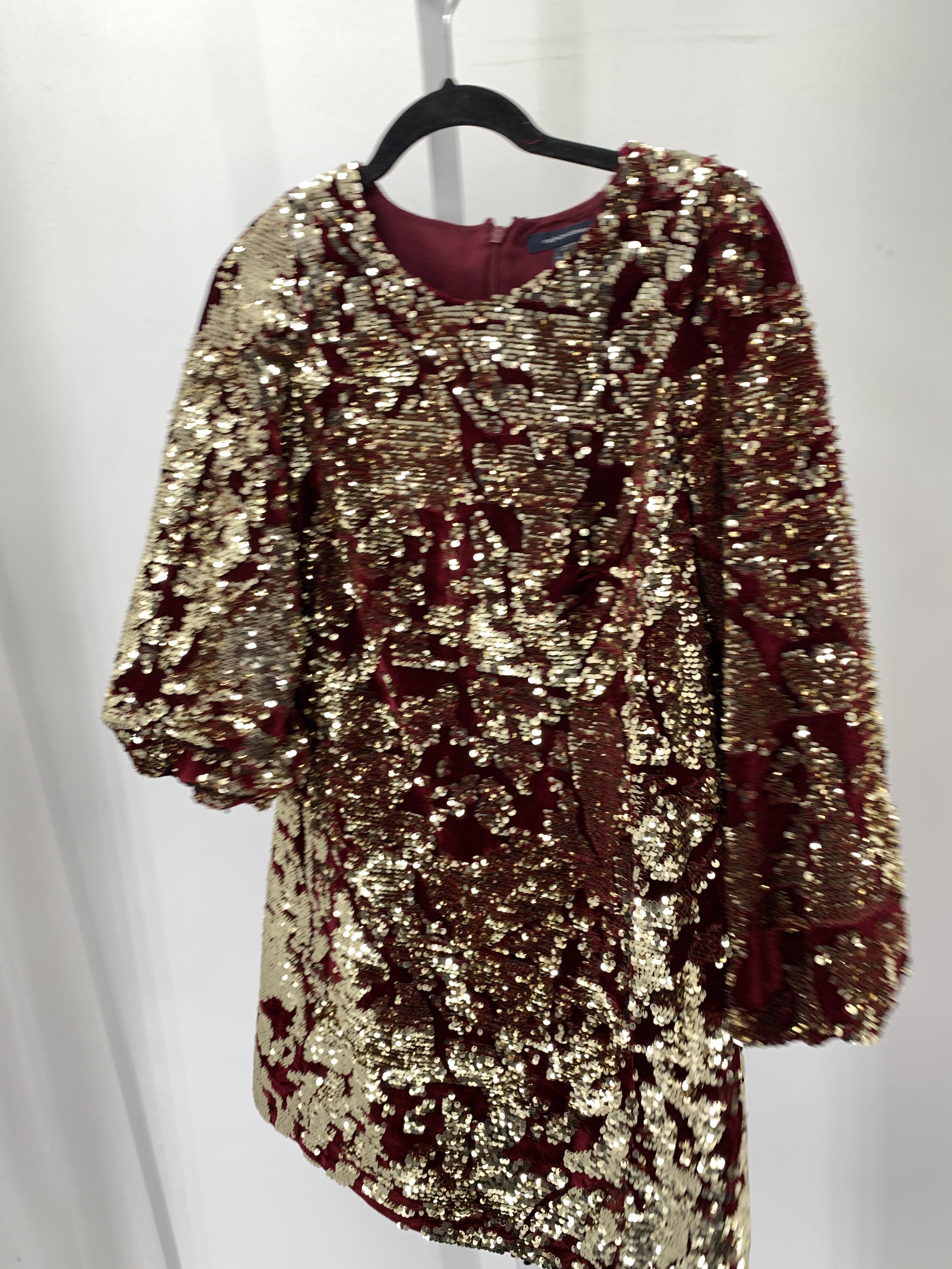 French Connection Size 6 Misses 3/4 Sleeve Dress