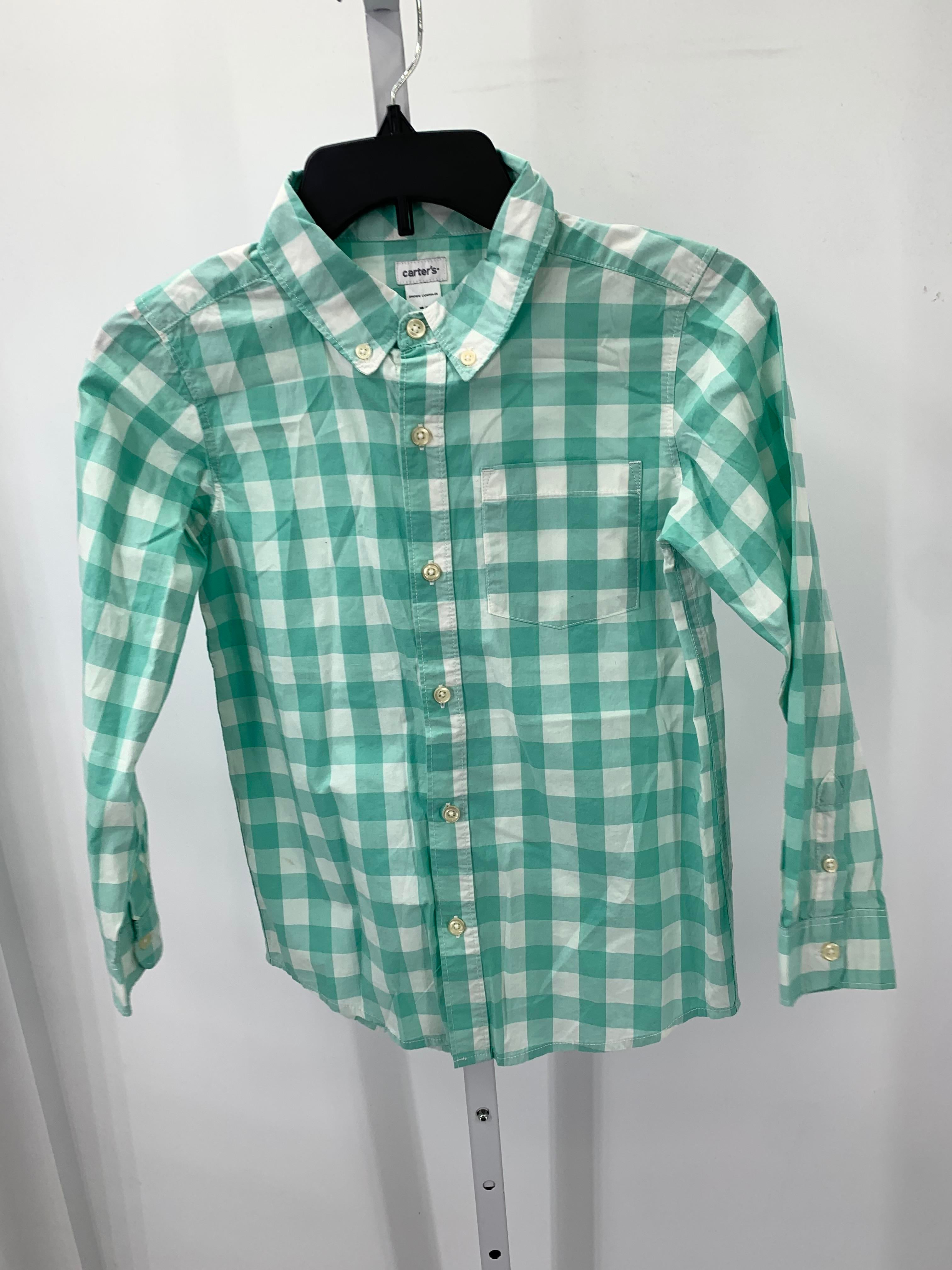 PLAID BTN DOWN