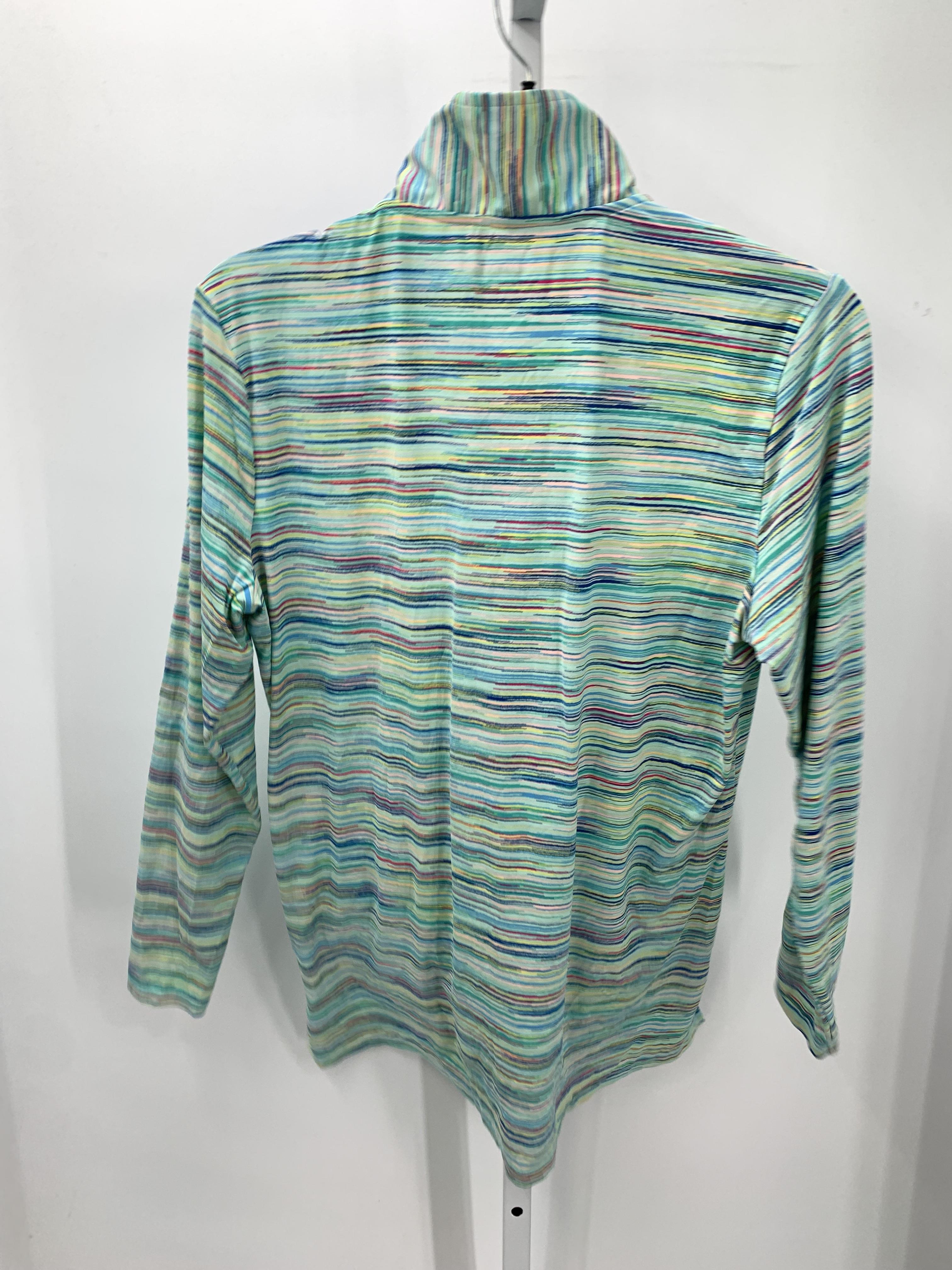 Lands End Size Medium Misses Long Sleeve Shirt
