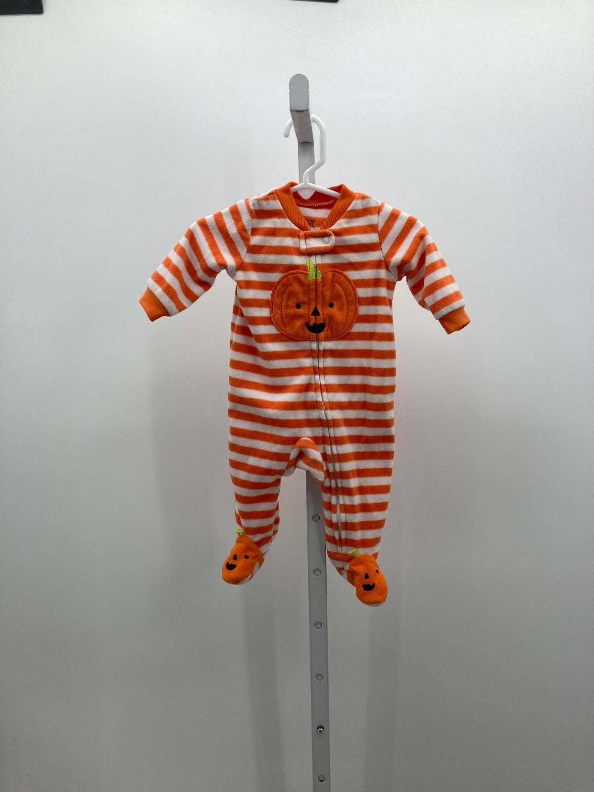 FLEECE ROMPER JACK O'LANTERN
