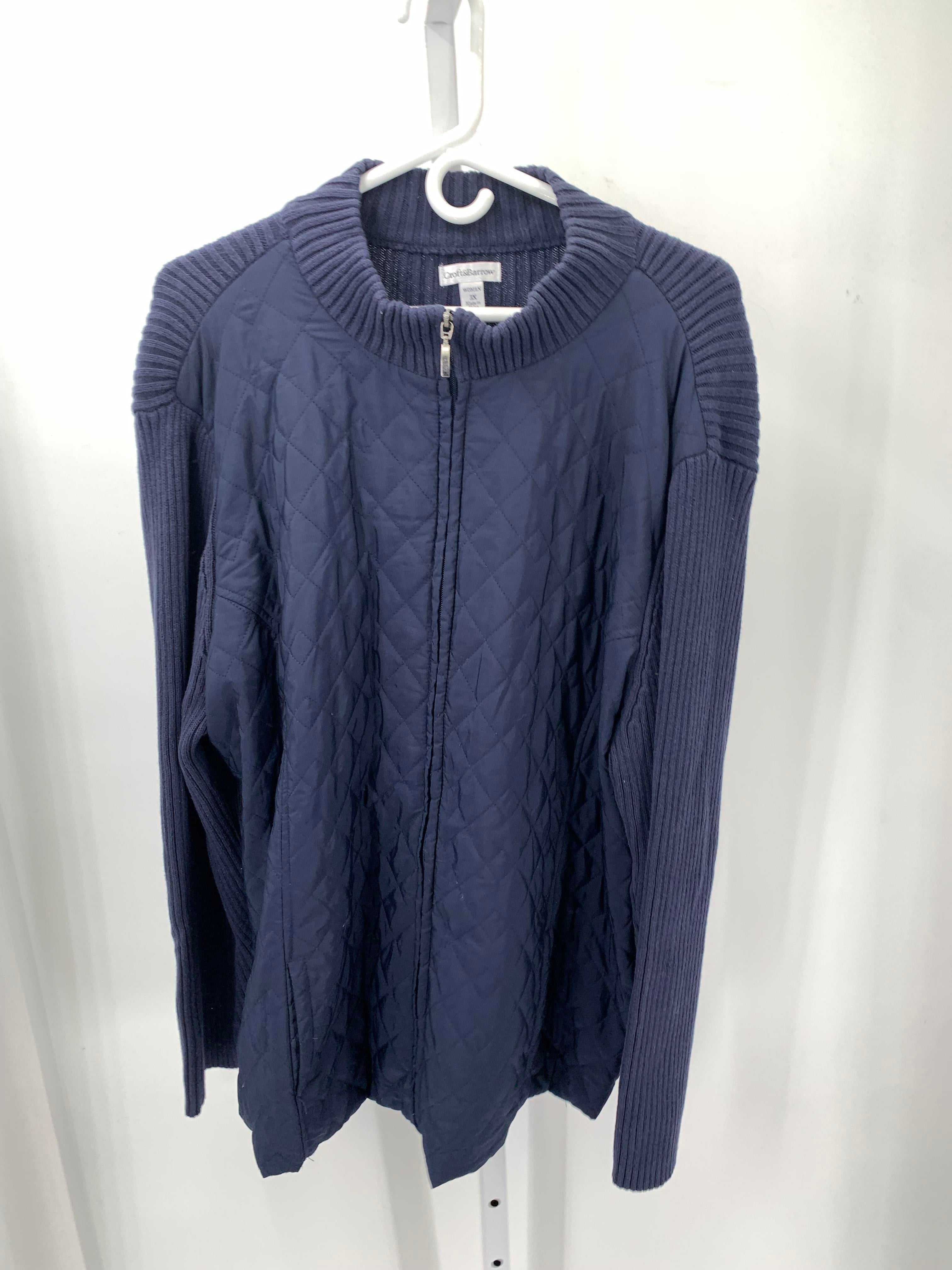 Croft & Barrow Size 3X Womens Lightweight Jacket