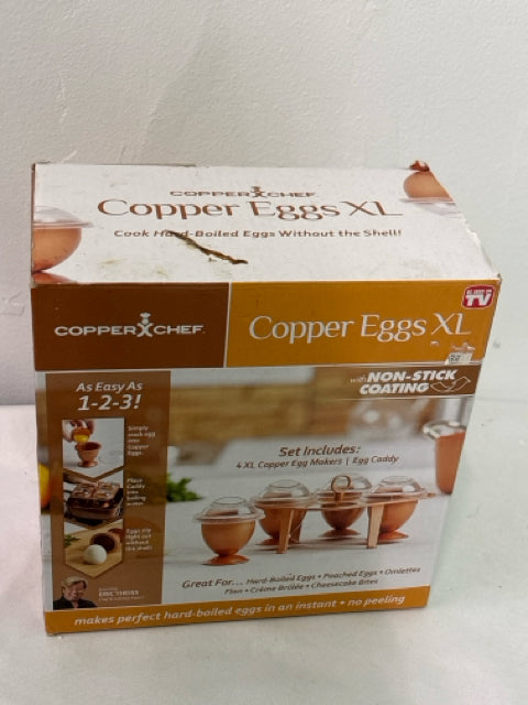 COPPER EGG COOKER- IN BOX