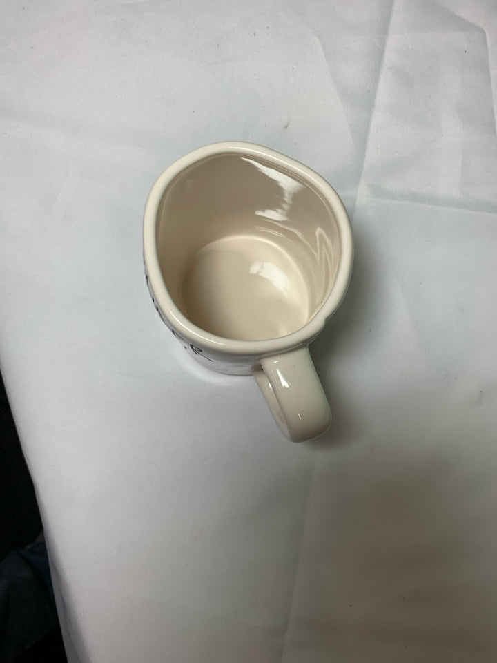 RAE DUNN WANDER LUST MUG.
