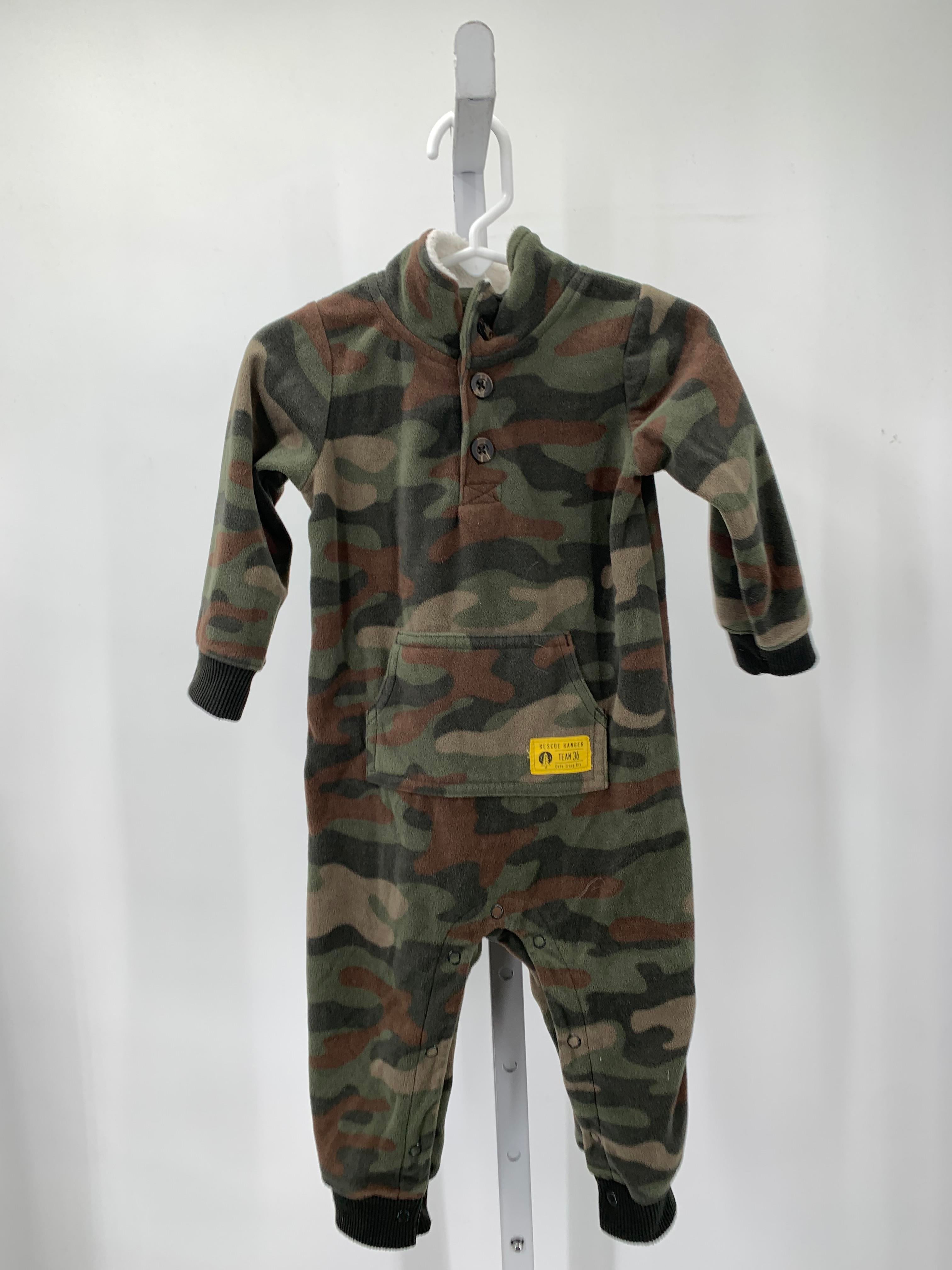 CAMO FLEECE ROMPER