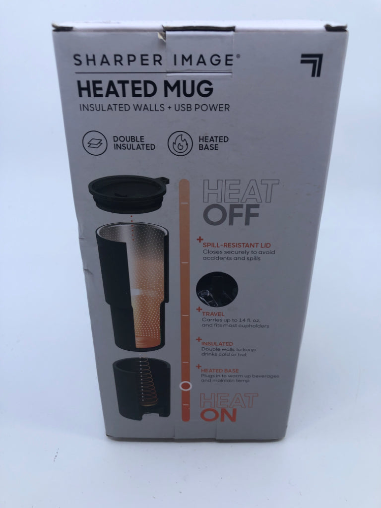 NIB HEATED MUG- USB POWER.
