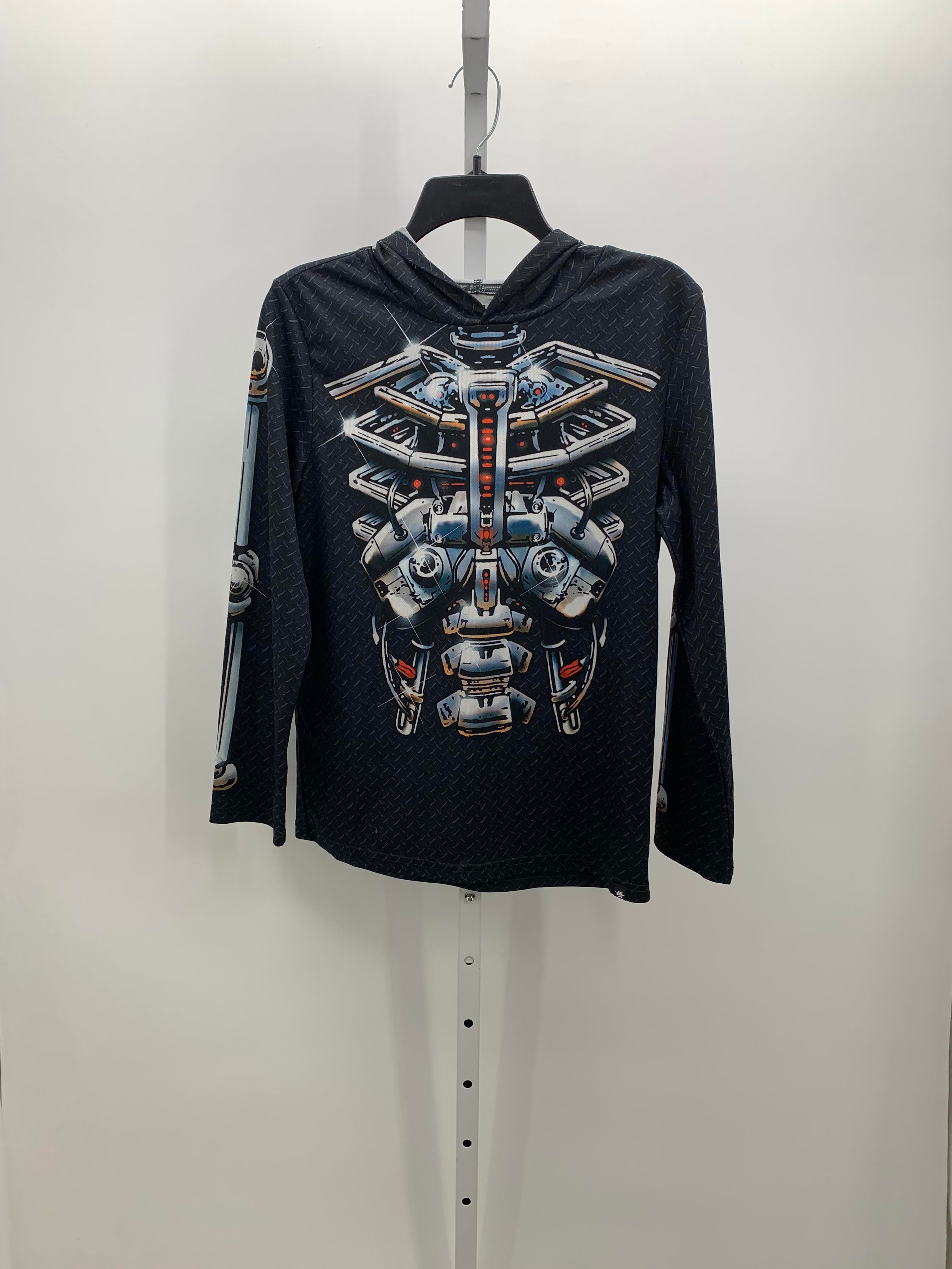 METAL SKELETON HOODED