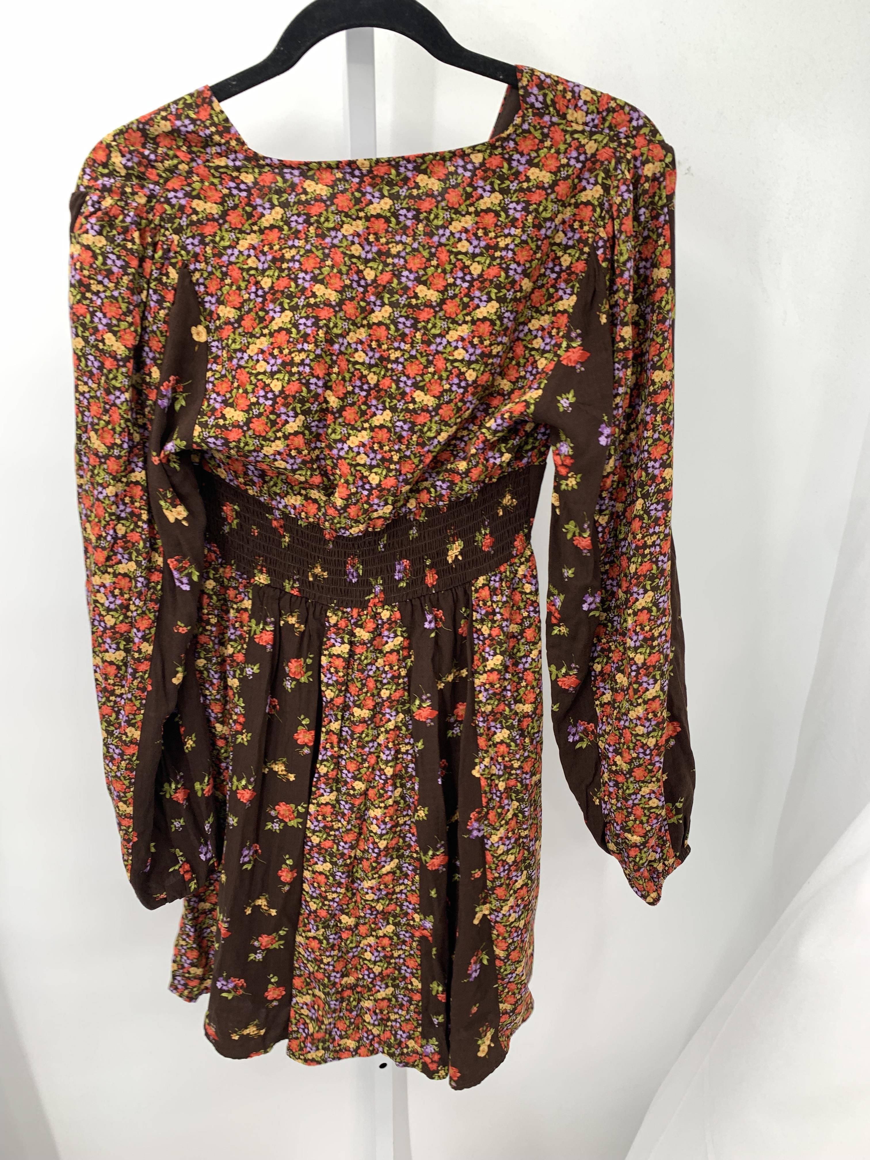 SO Size Small Juniors Long Sleeve Dress