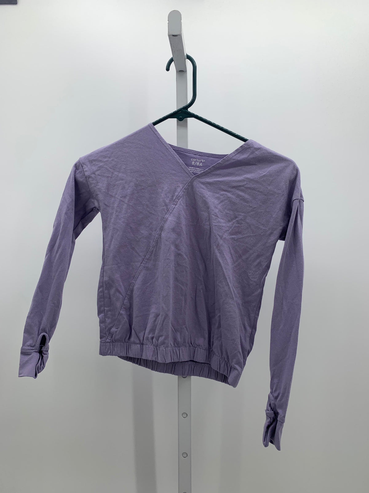 Carters Size 8 Girls Long Sleeve Shirt