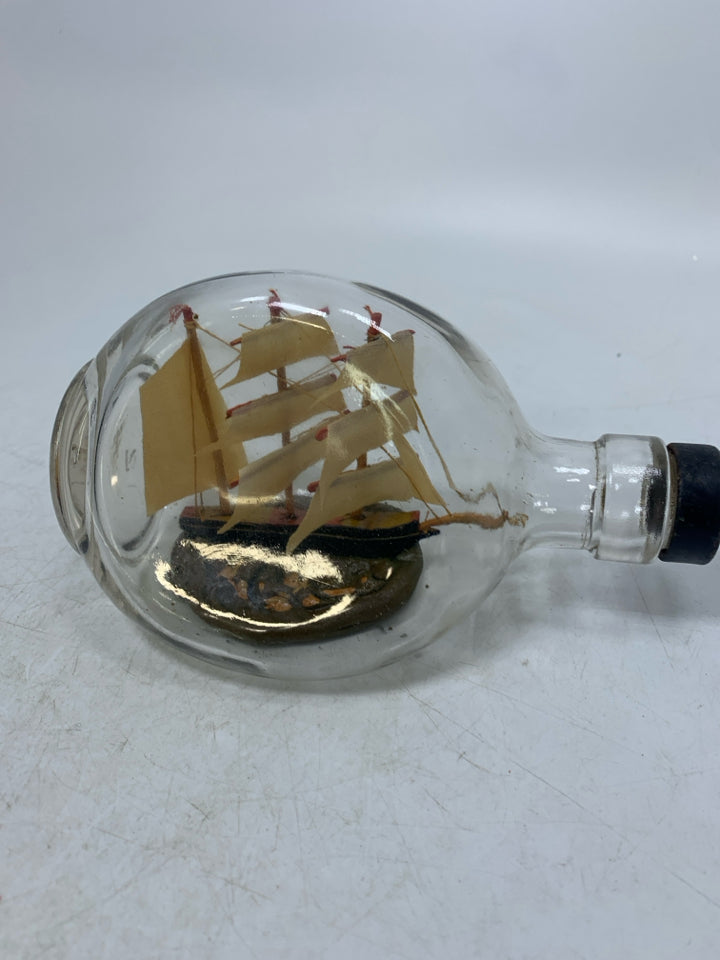 SHIP IN A BOTTLE.