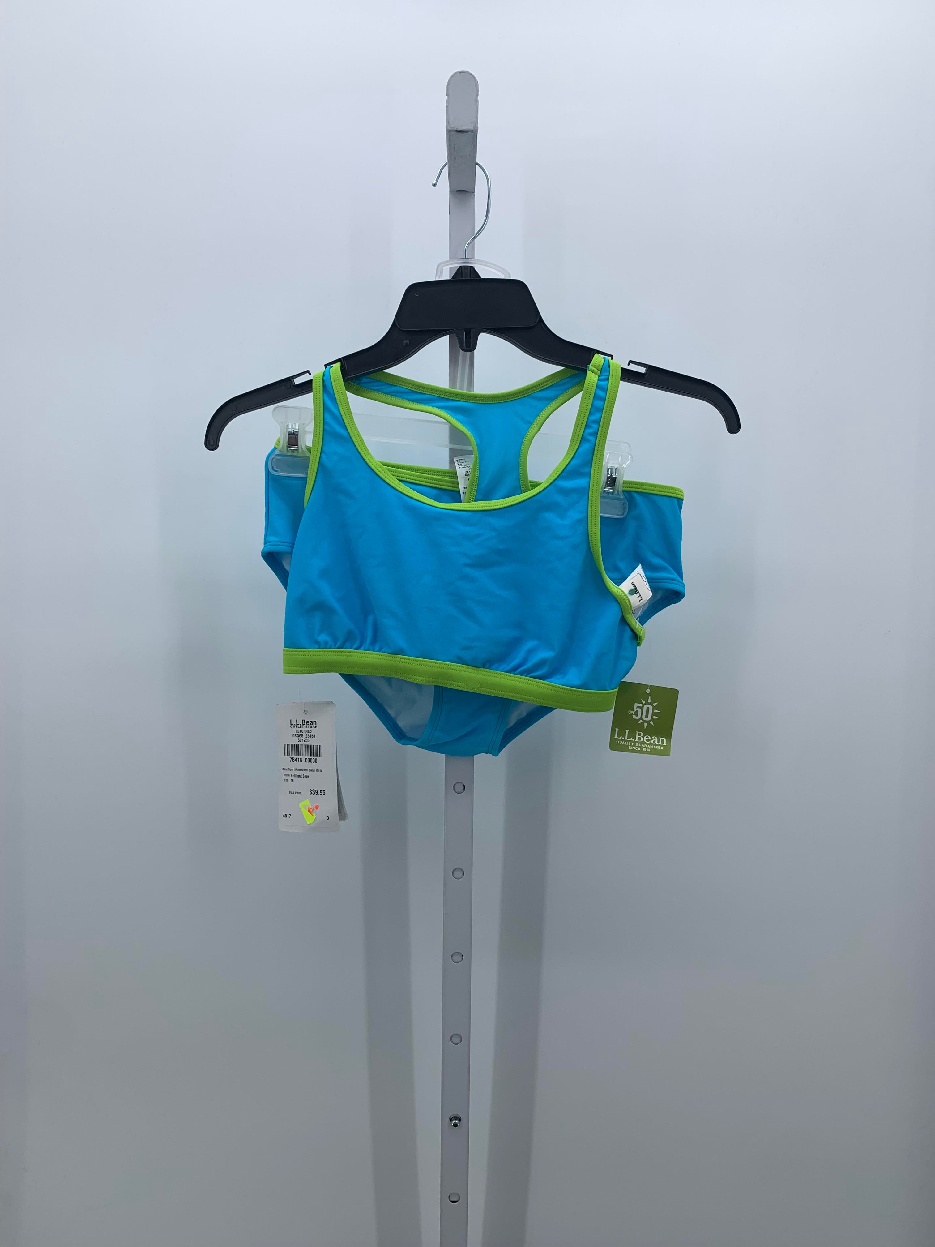 LL Bean Size 16 Girls 2 pc Suit