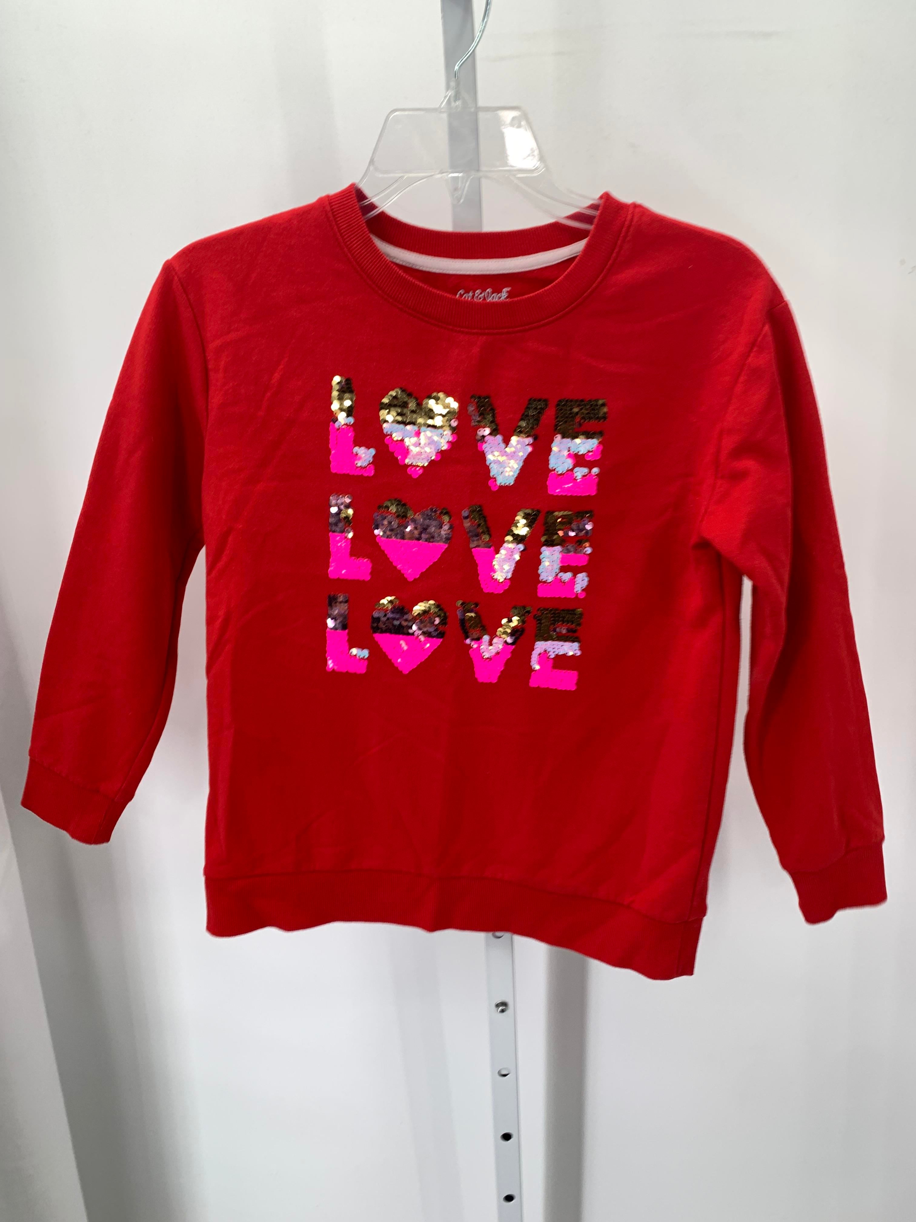 Cat & Jack Size 10-12 Girls Long Sleeve Shirt