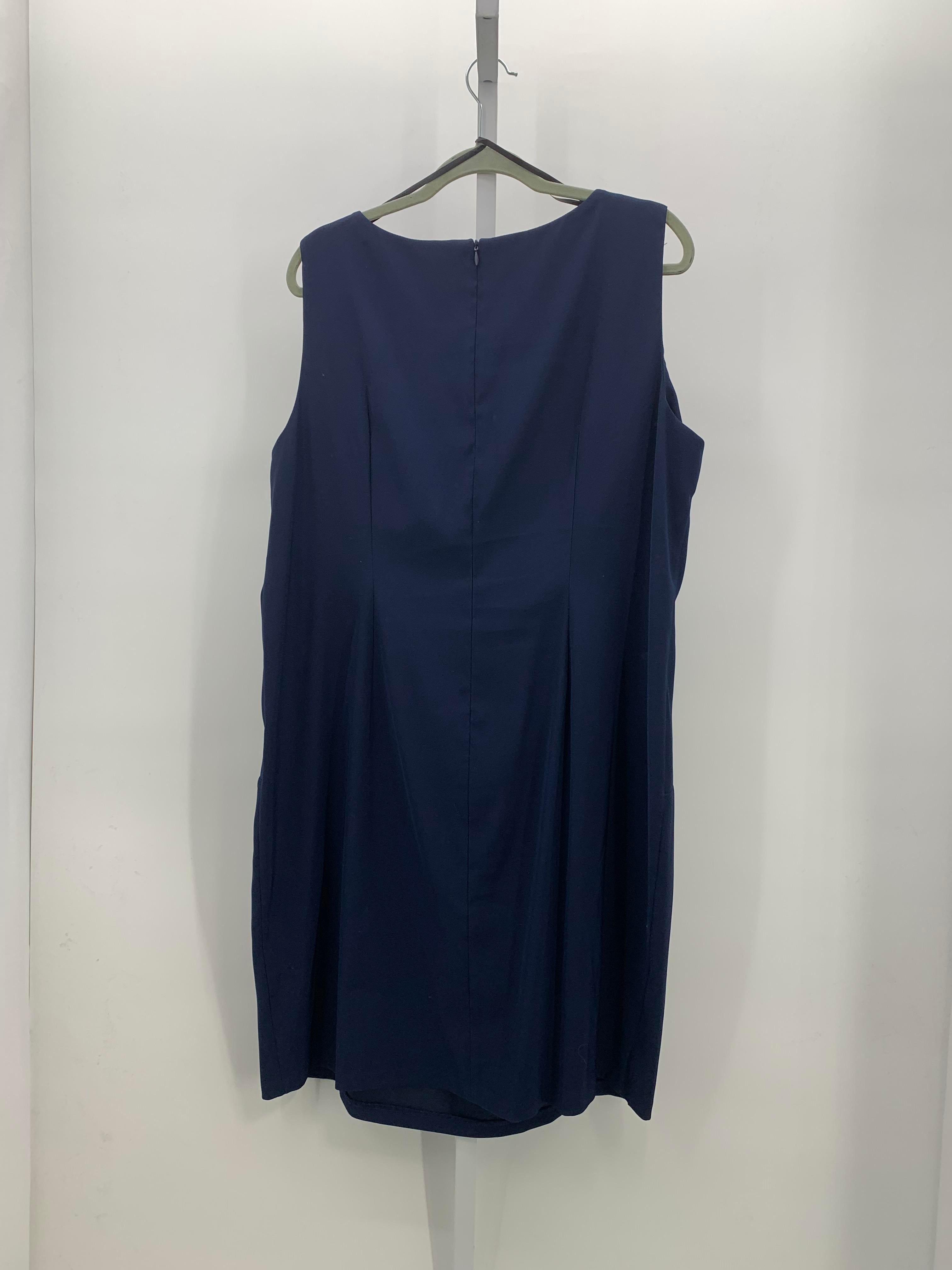 Dressbarn Size 22W Womens Sleeveless Dress