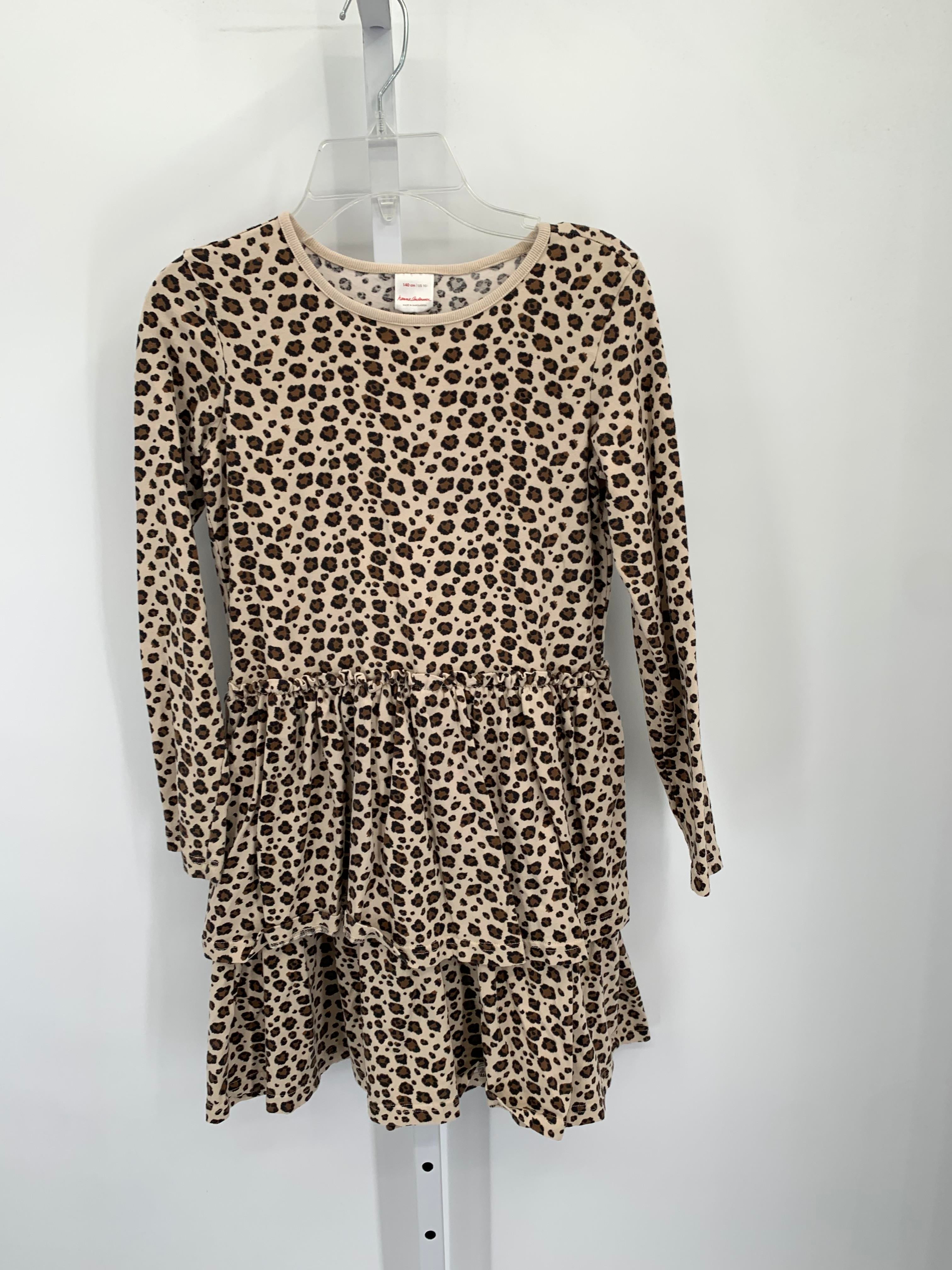 Hanna Anderson Size 10 Girls Long Sleeve Dress