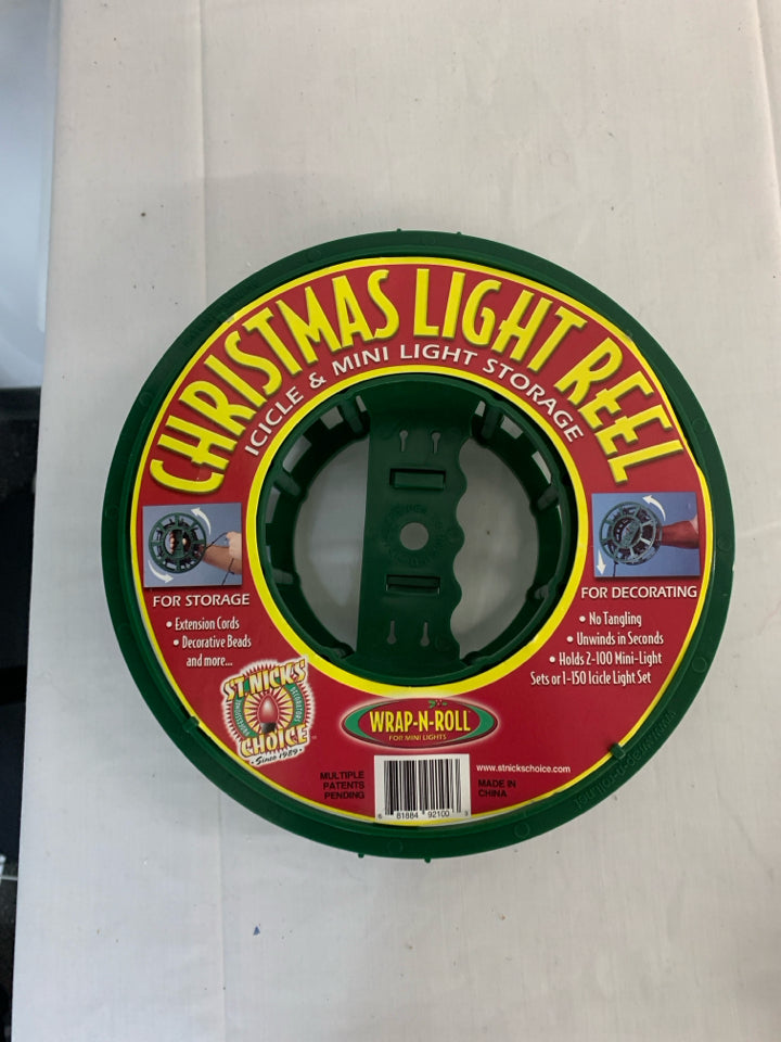 CHRISTMAS LIGHT REEL.