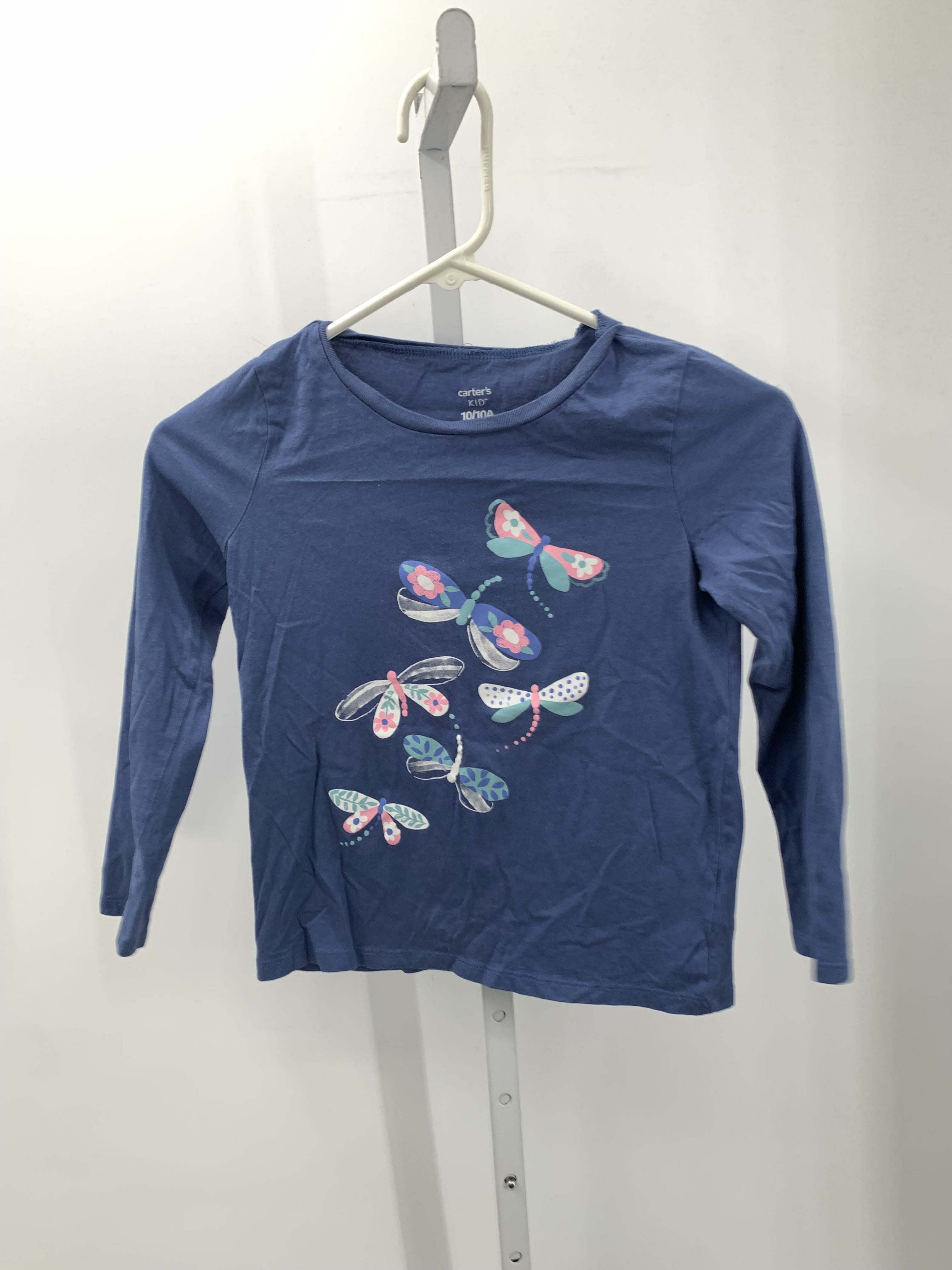 Carters Size 10 Girls Long Sleeve Shirt