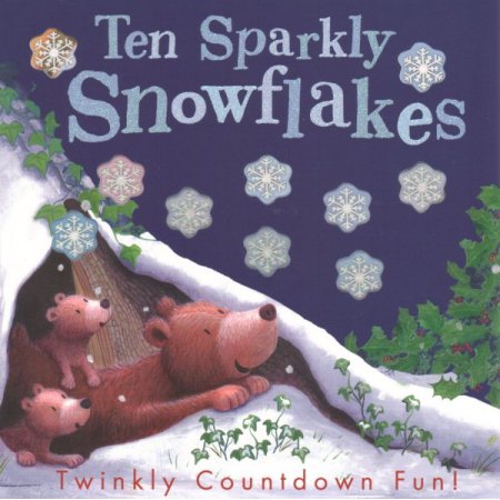 Ten Sparkly Snowflakes -