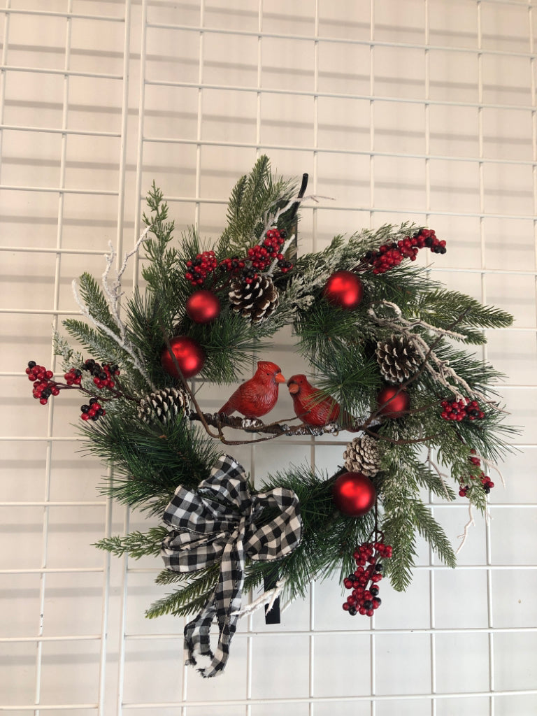 CARDINAL WREATH.