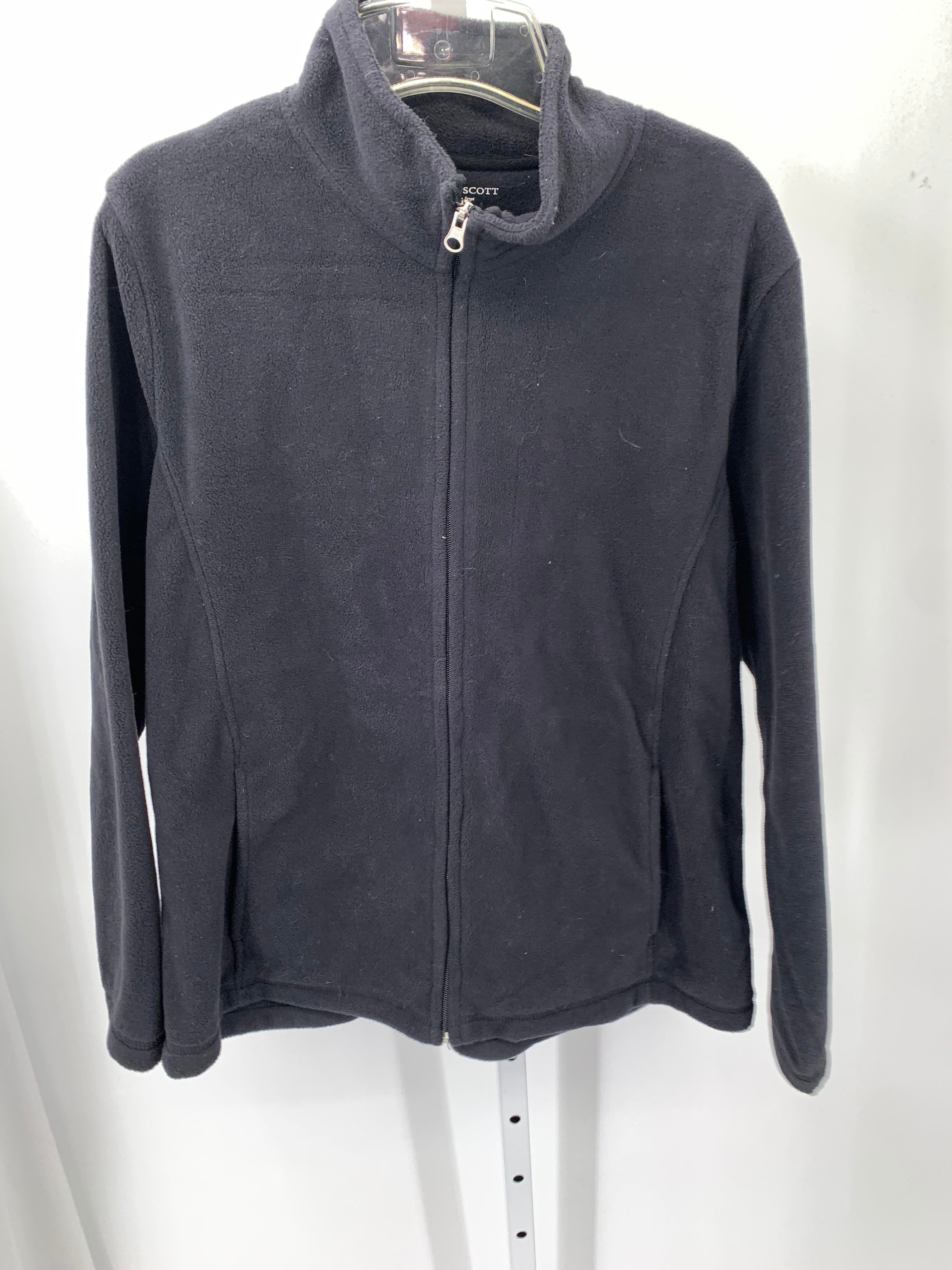 Laura Scott Size Large Misses Fleece Jacket