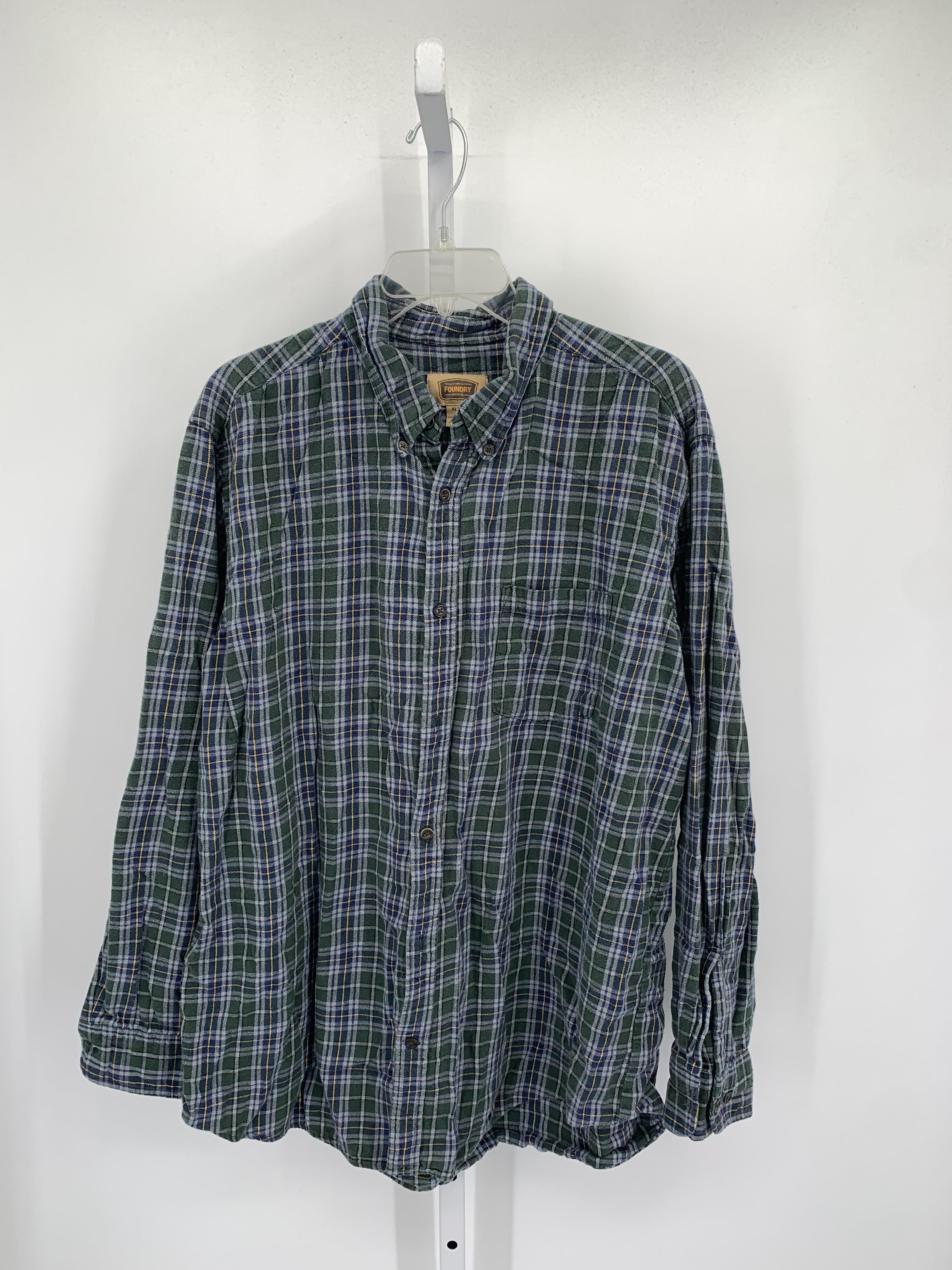 TALL PLAID BUTTON DOWN - THE FOUNDRY