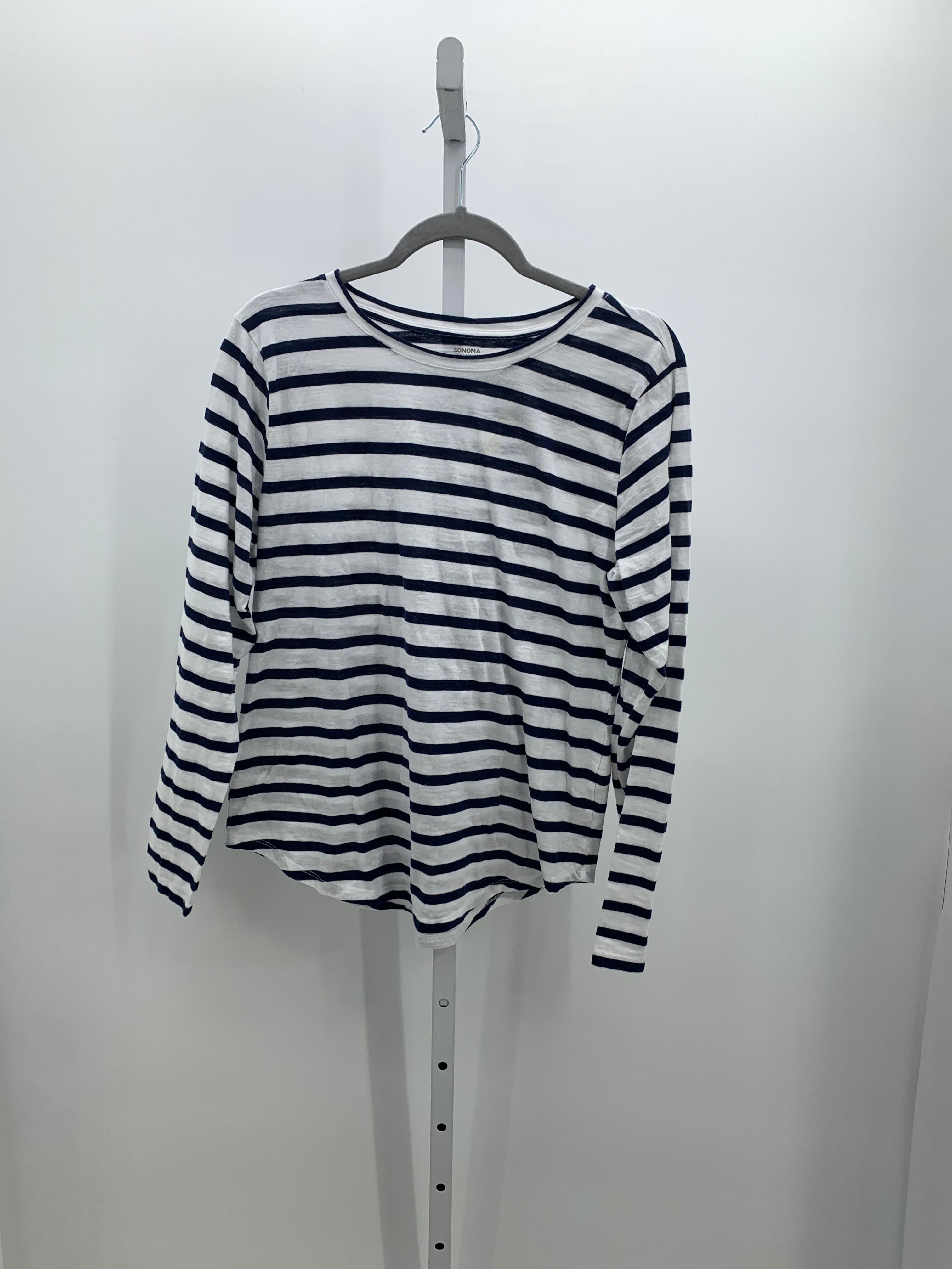 Sonoma Size Large Misses Long Sleeve Shirt