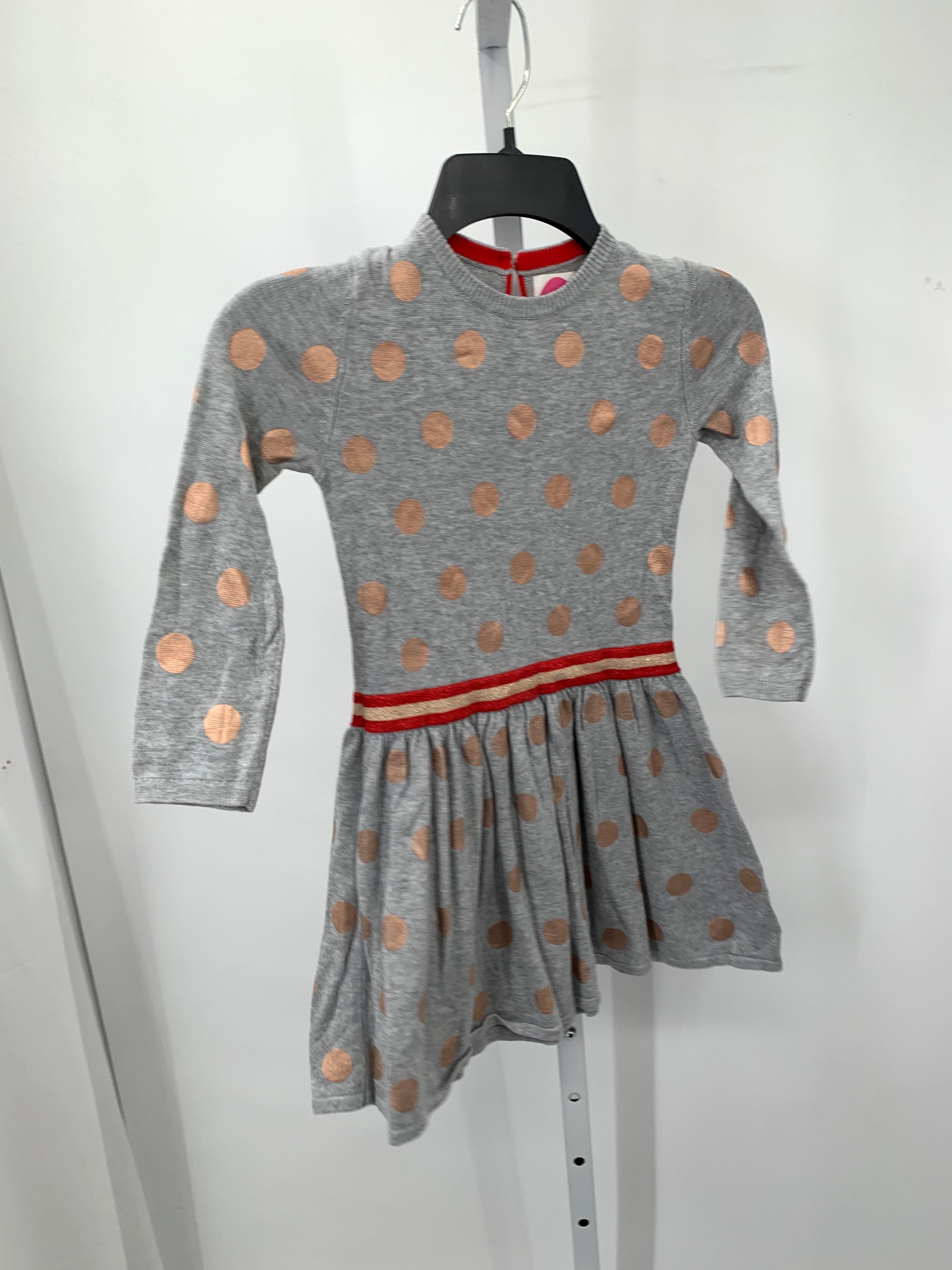 Mini Boden Size 6-7 Girls Long Sleeve Dress