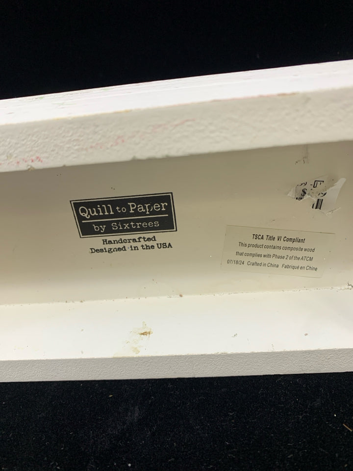 MERRY CHRISTMAS BLOCK SIGN.