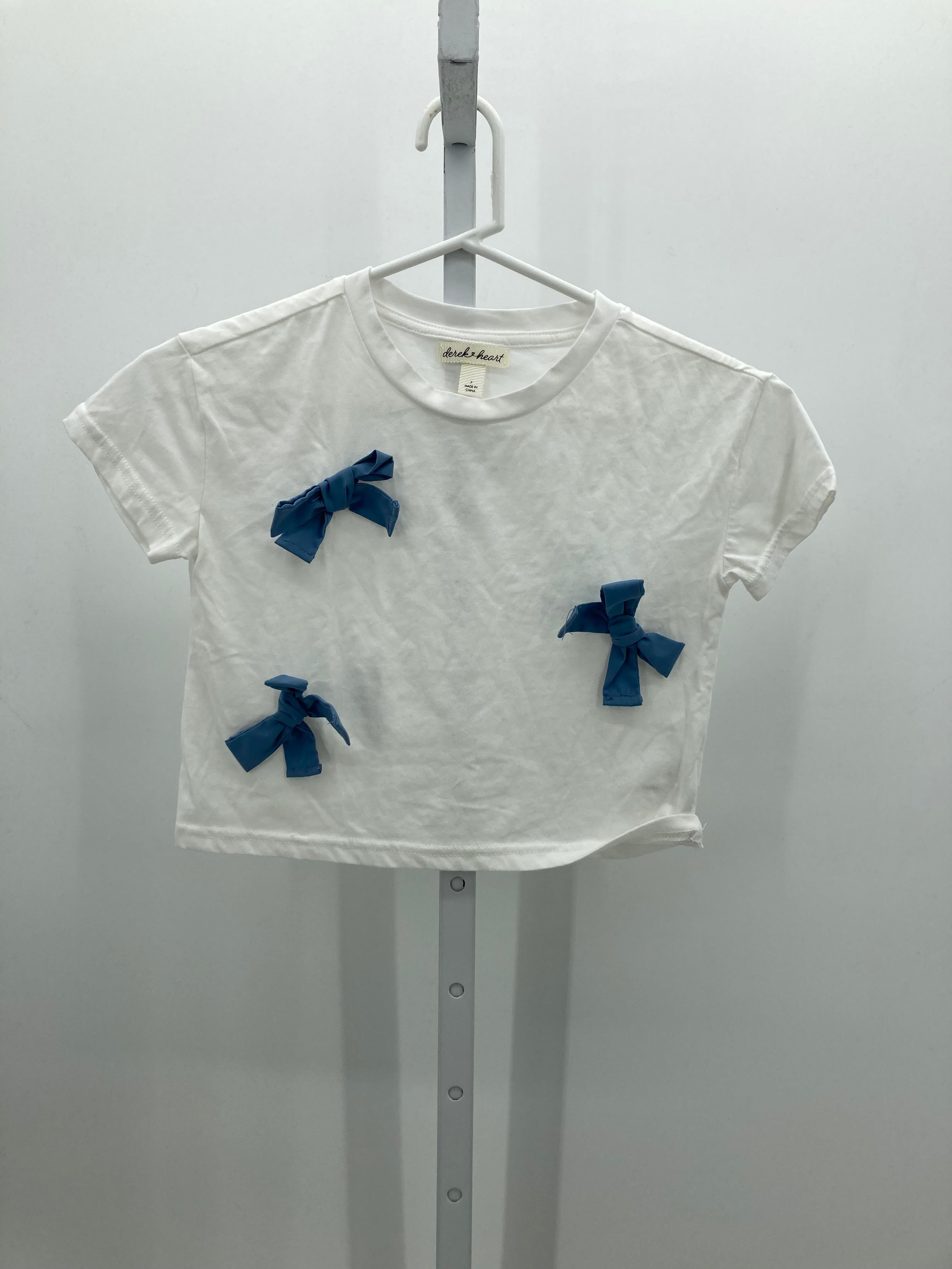 Derek Heart Size 7 Girls Short Sleeve Shirt