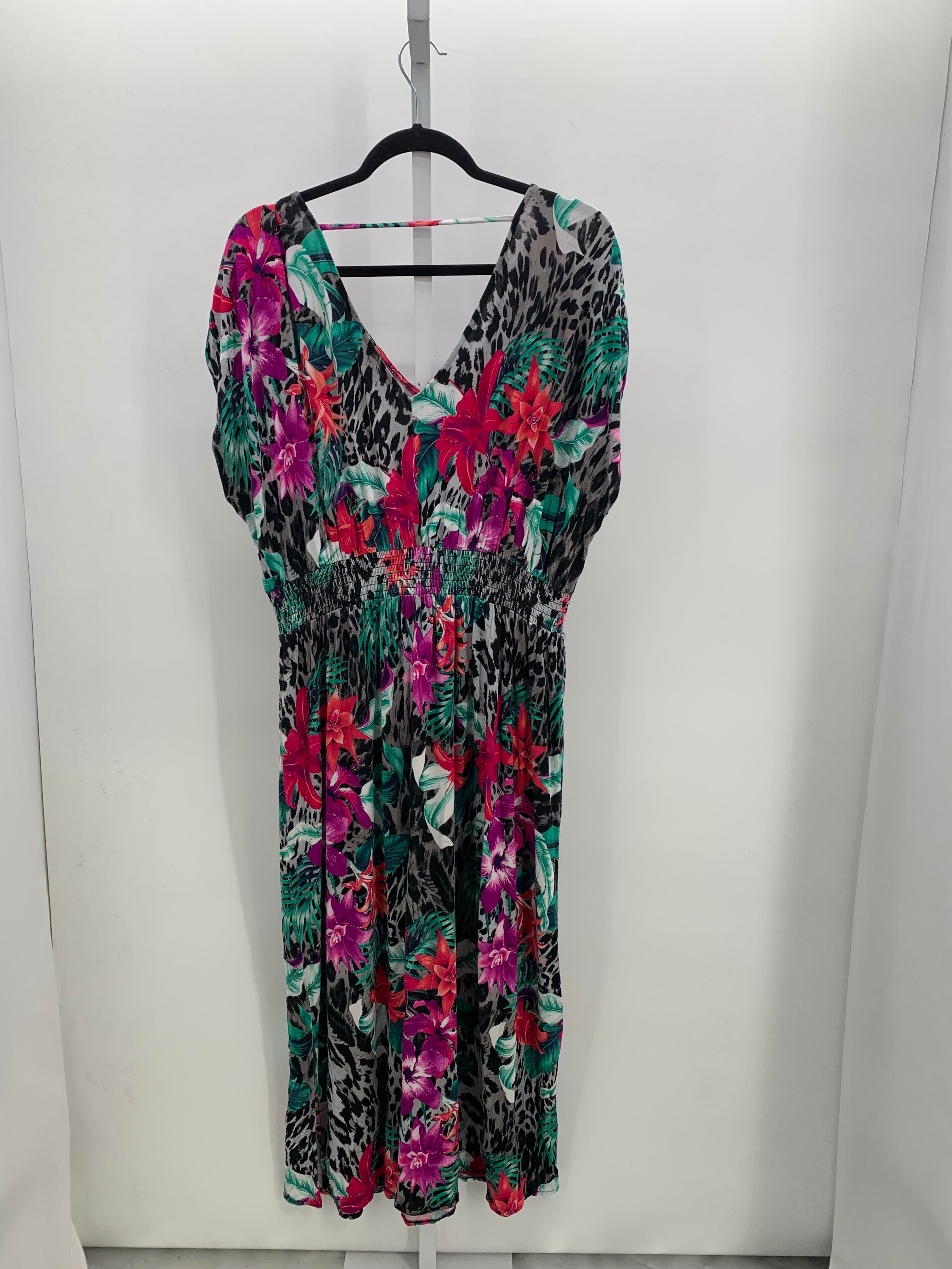 Size 1XP Womens Sleeveless Dress