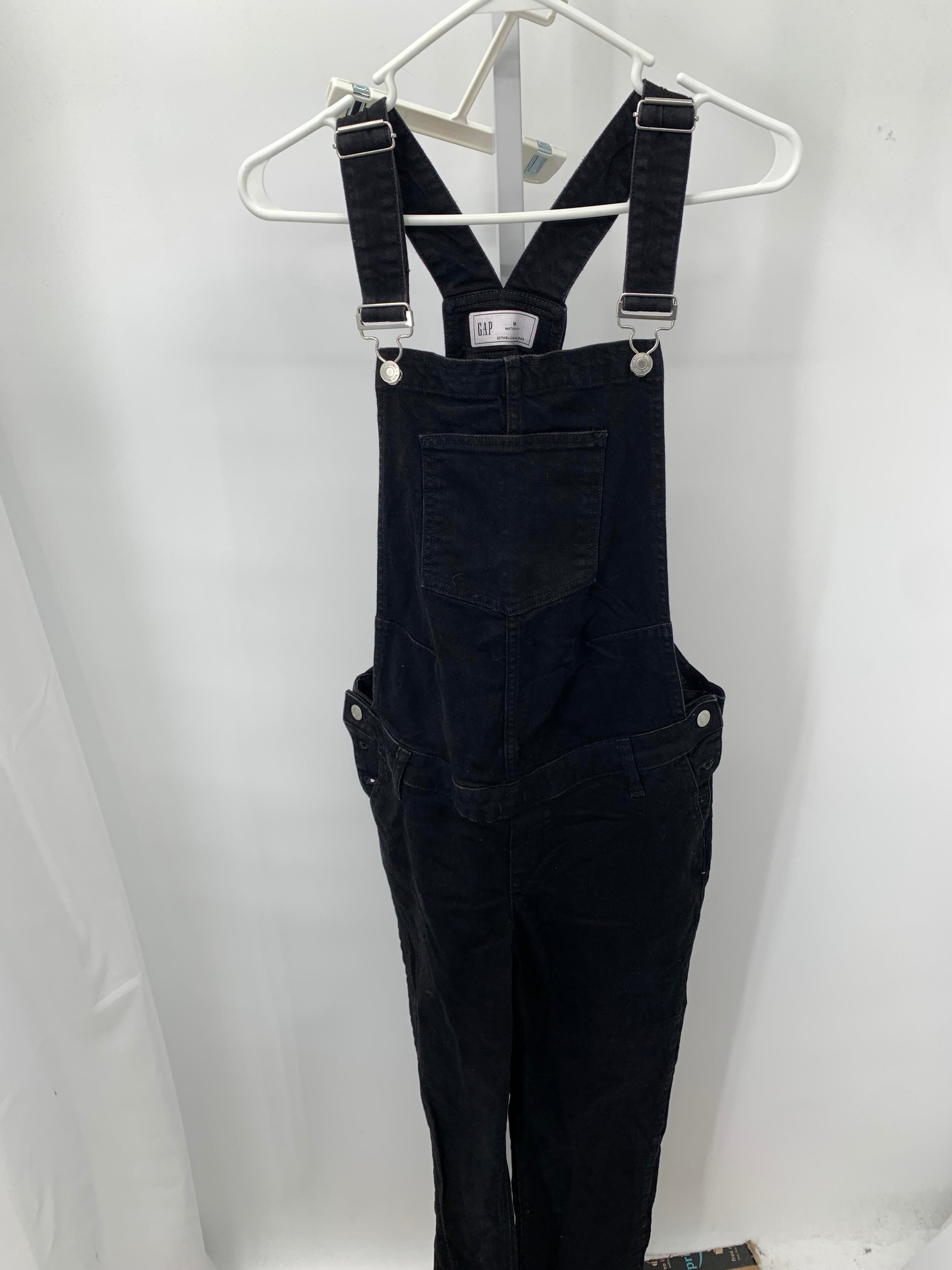 Gap Black Size Medium Maternity Overalls