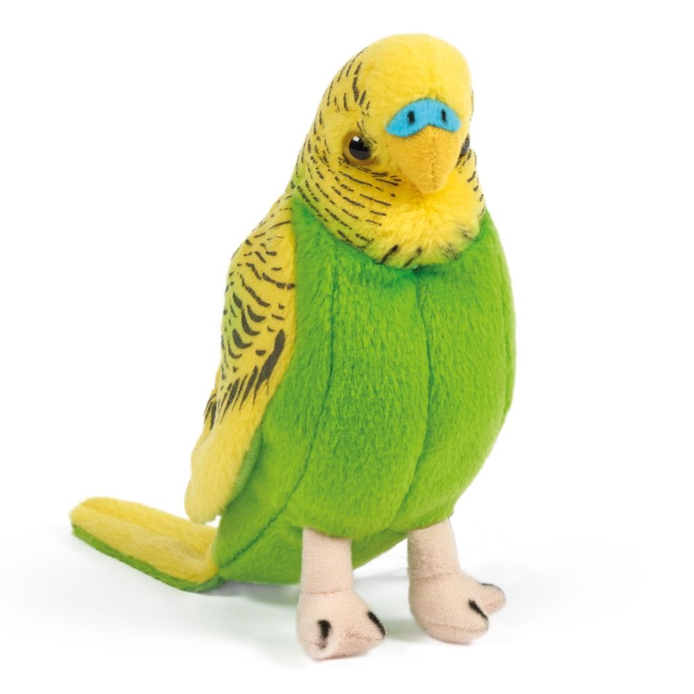 Living Nature Yellow Budgerigar with Sound