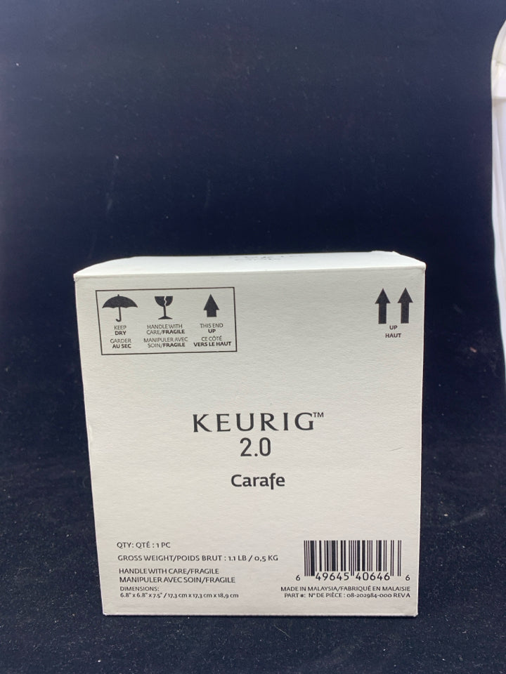 NIB KERUIG 2,0 CARAFE.