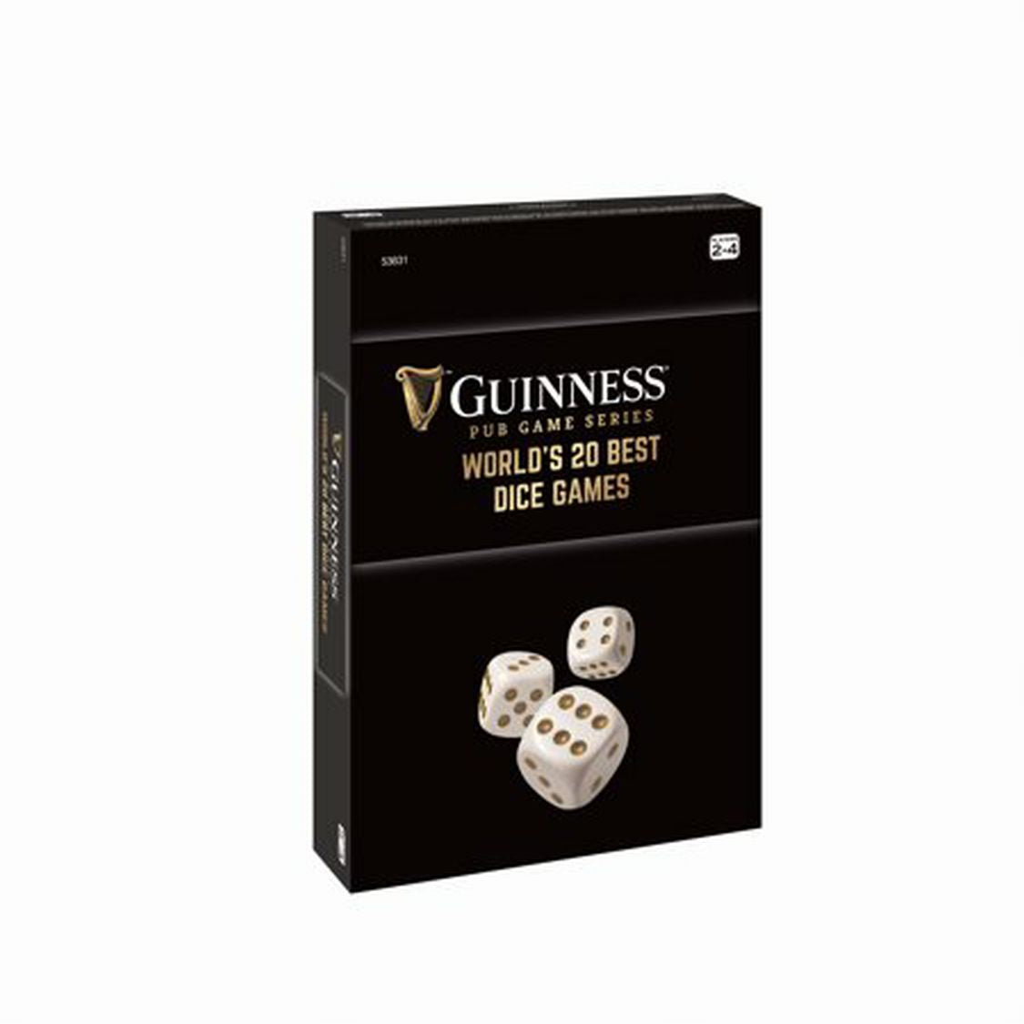 Front Porch Classics  Guinness Pub Games Series World S 20 Best Dice Games  Trad