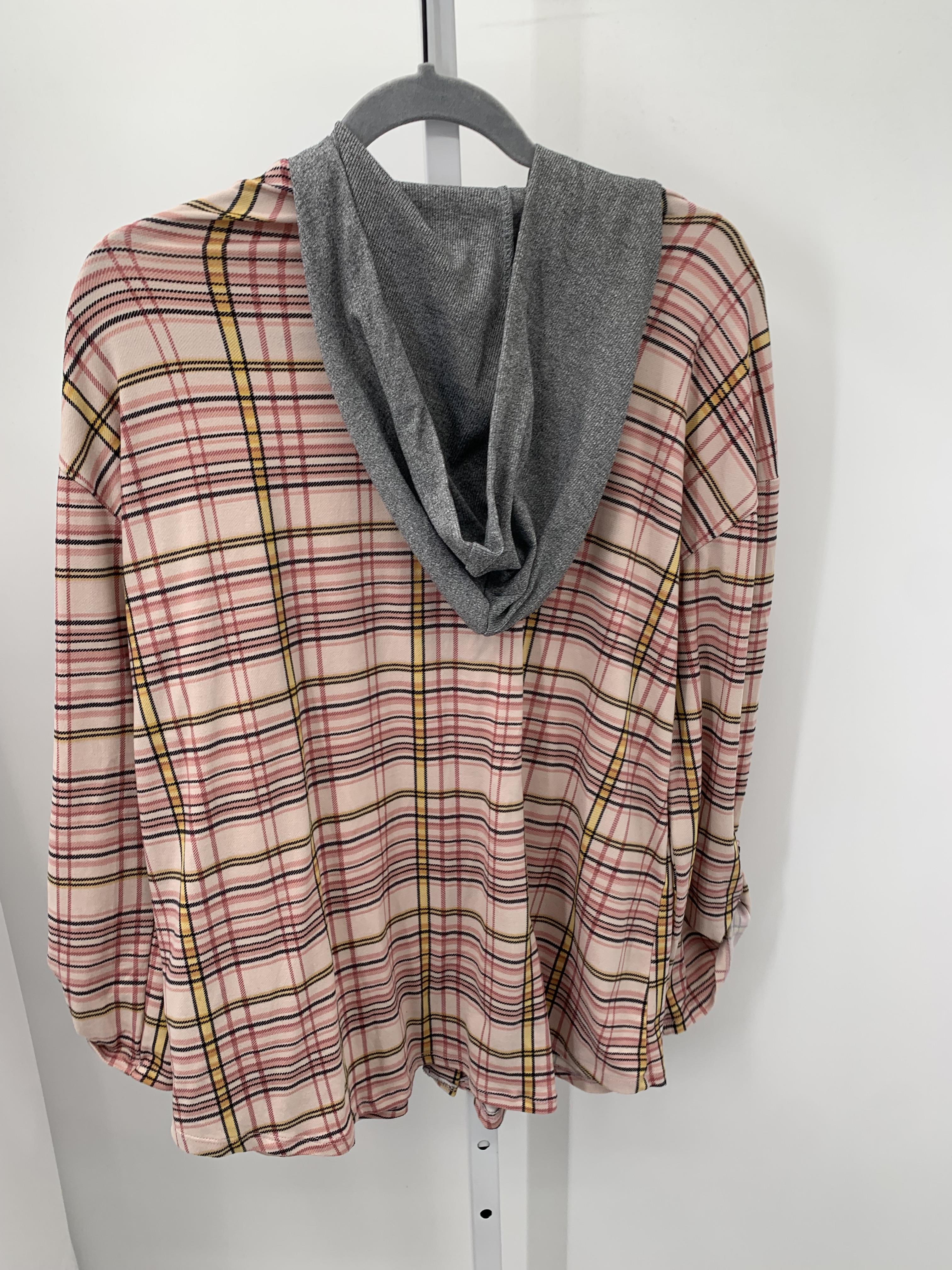Size Large Juniors Long Sleeve Shirt