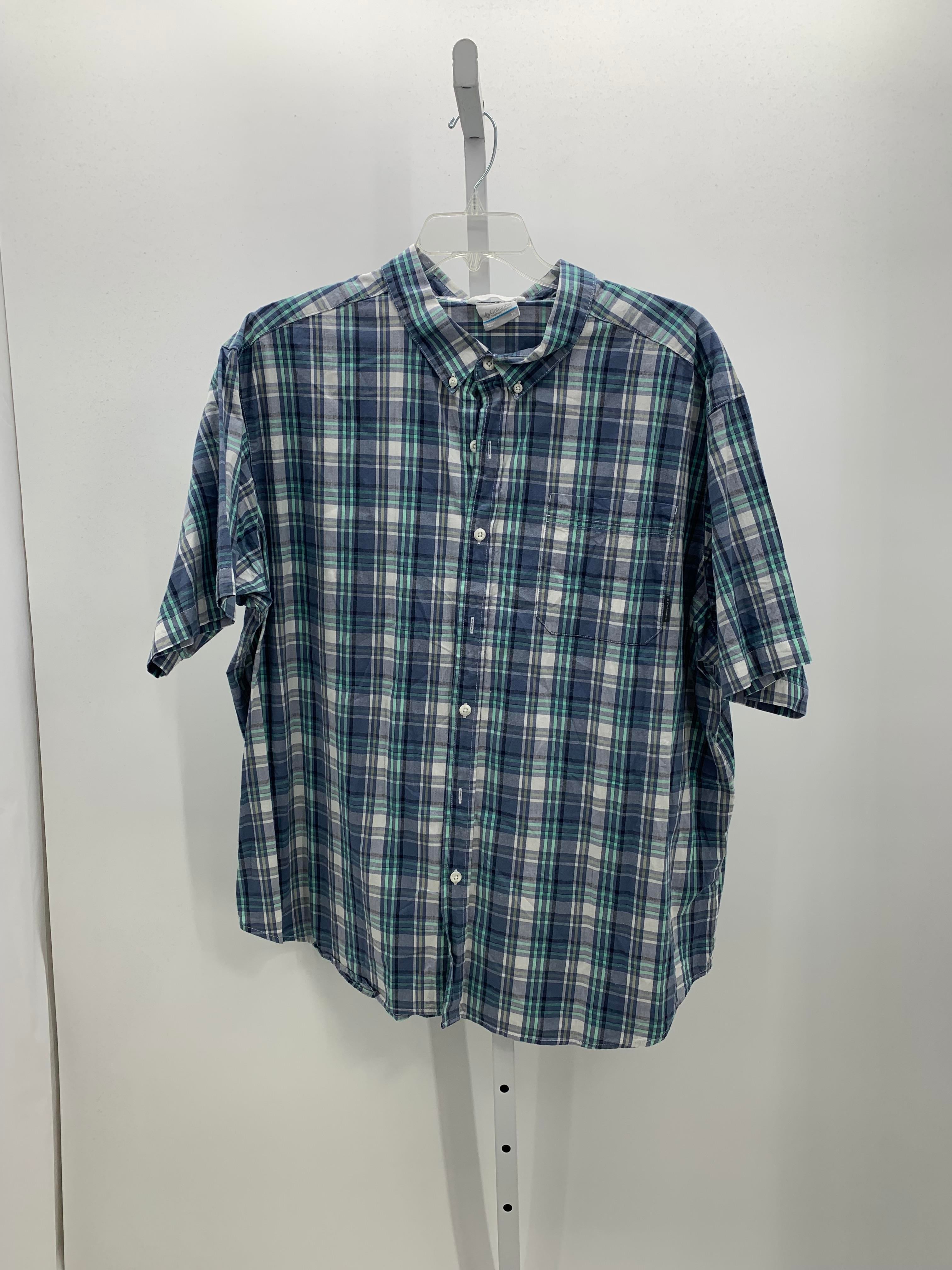PLAID BTN DOWN
