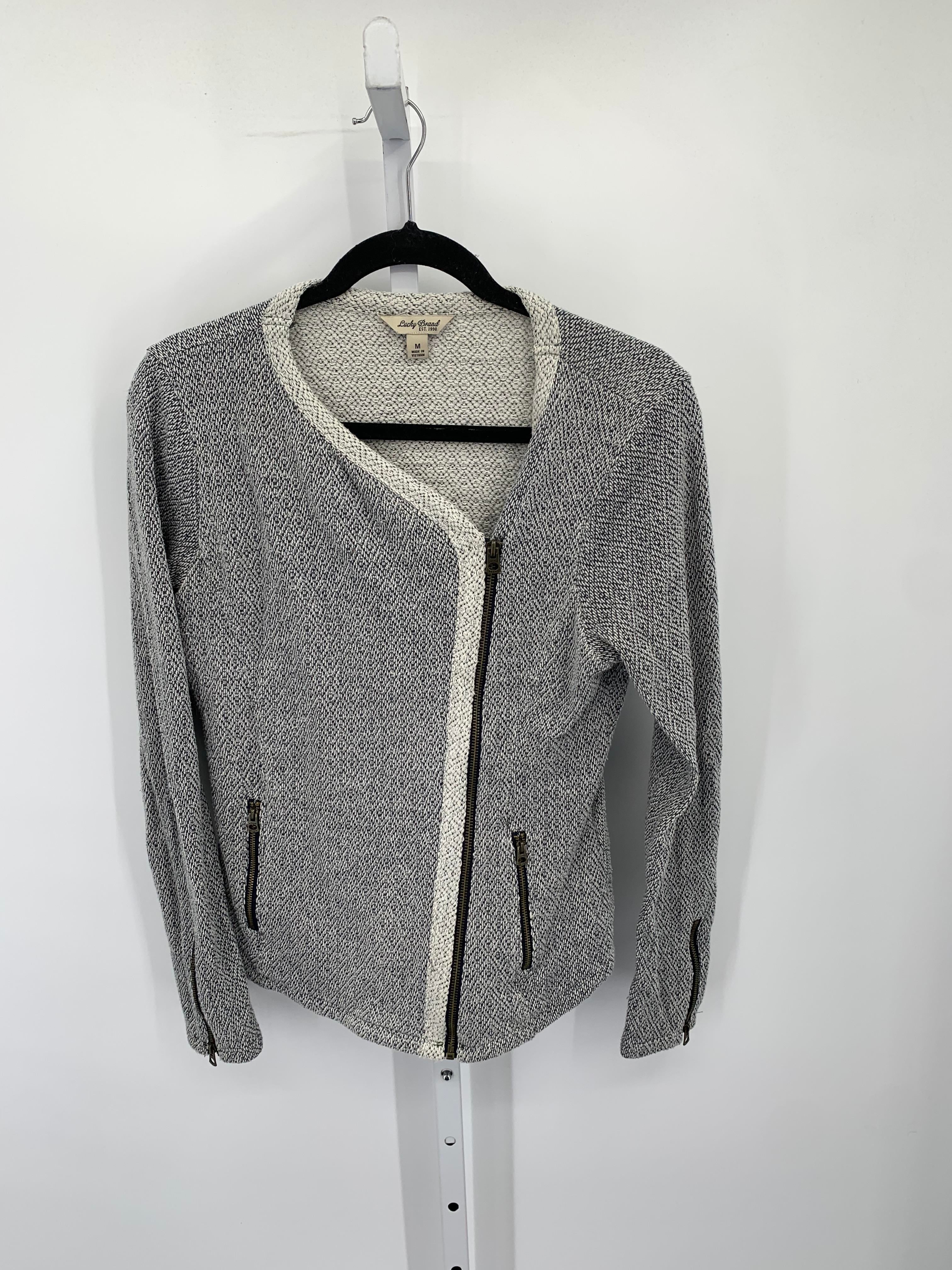 Lucky Brand Size Medium Misses Long Slv Sweater