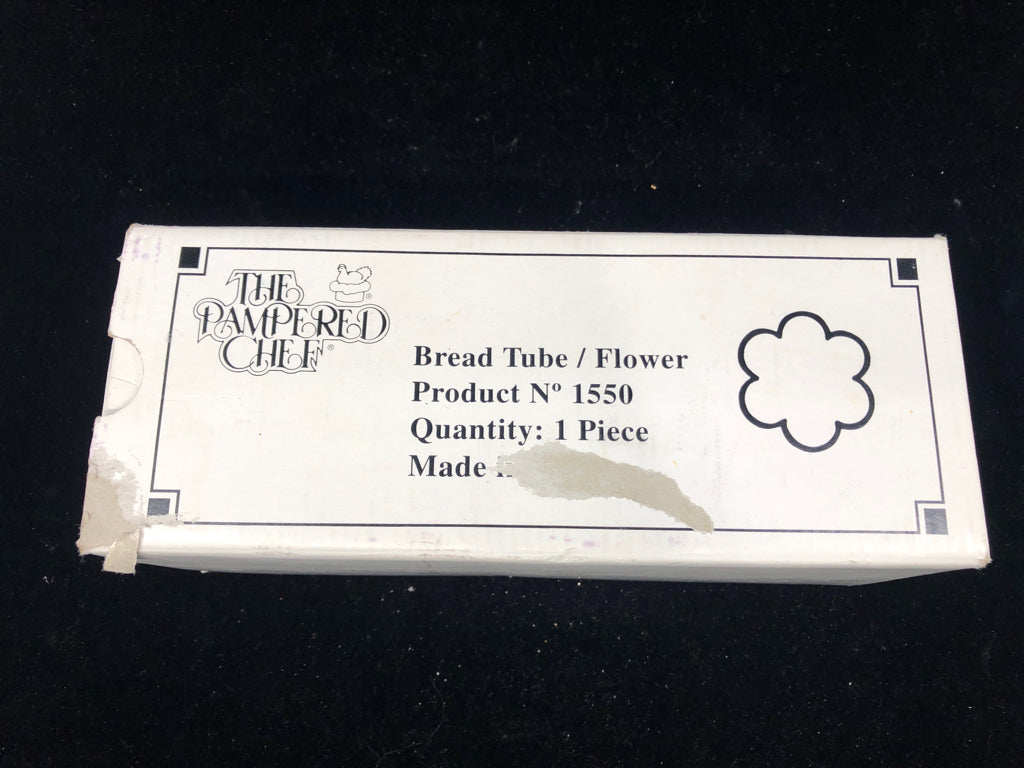 NIB PAMPERED CHEF BREAD TUBE.